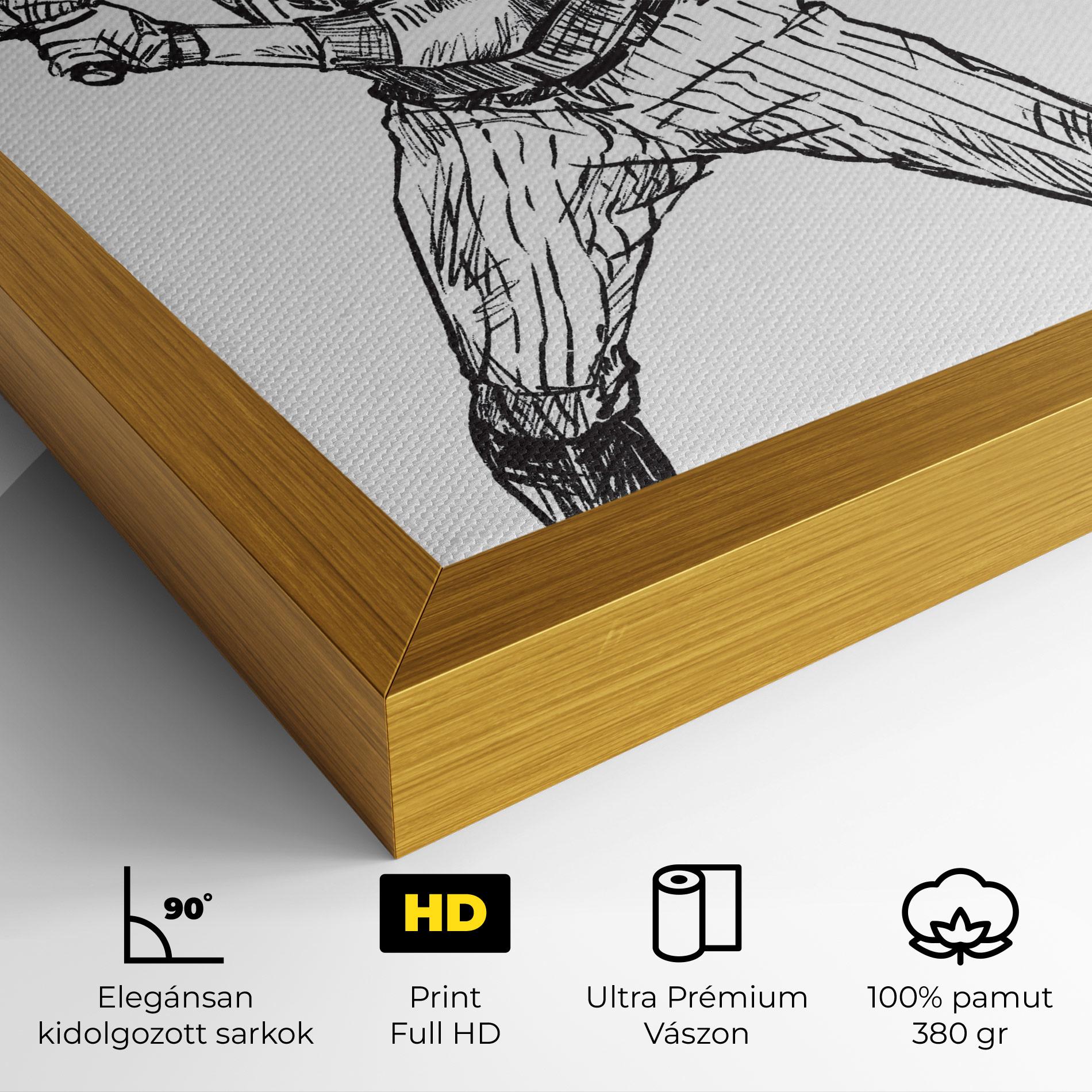 Vászonkép Baseball Play mockup 4