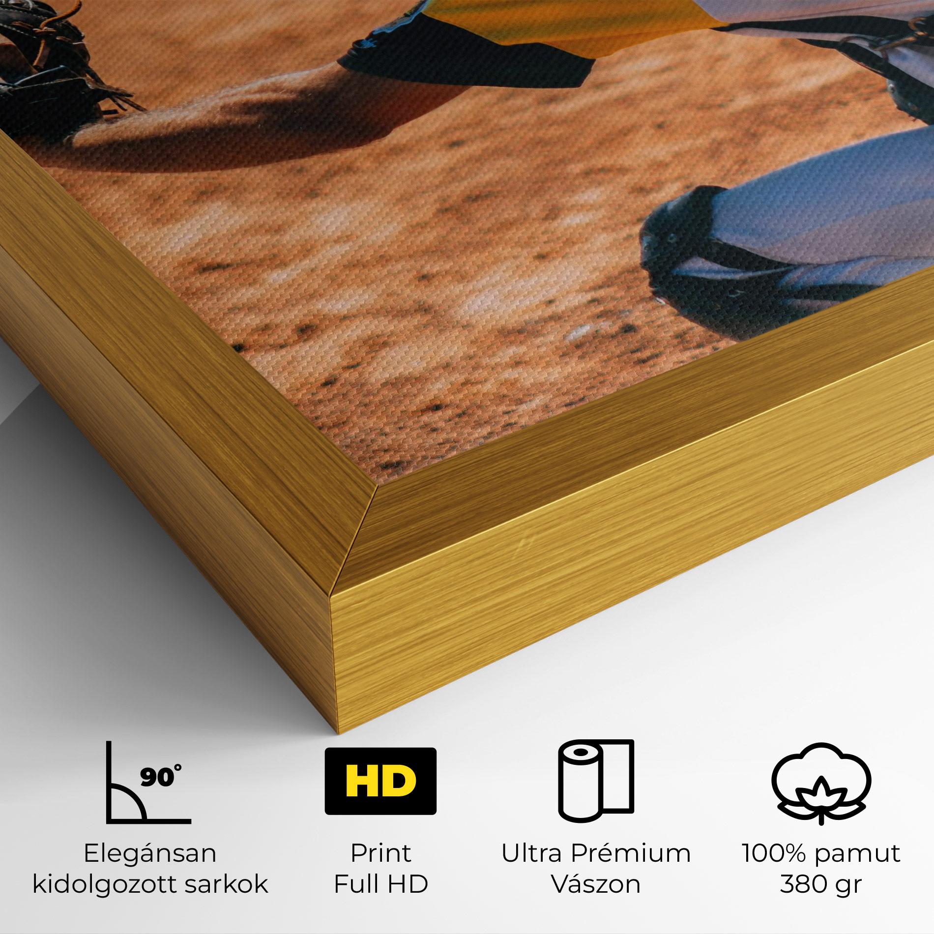 Vászonkép Number 47 Baseball mockup 4