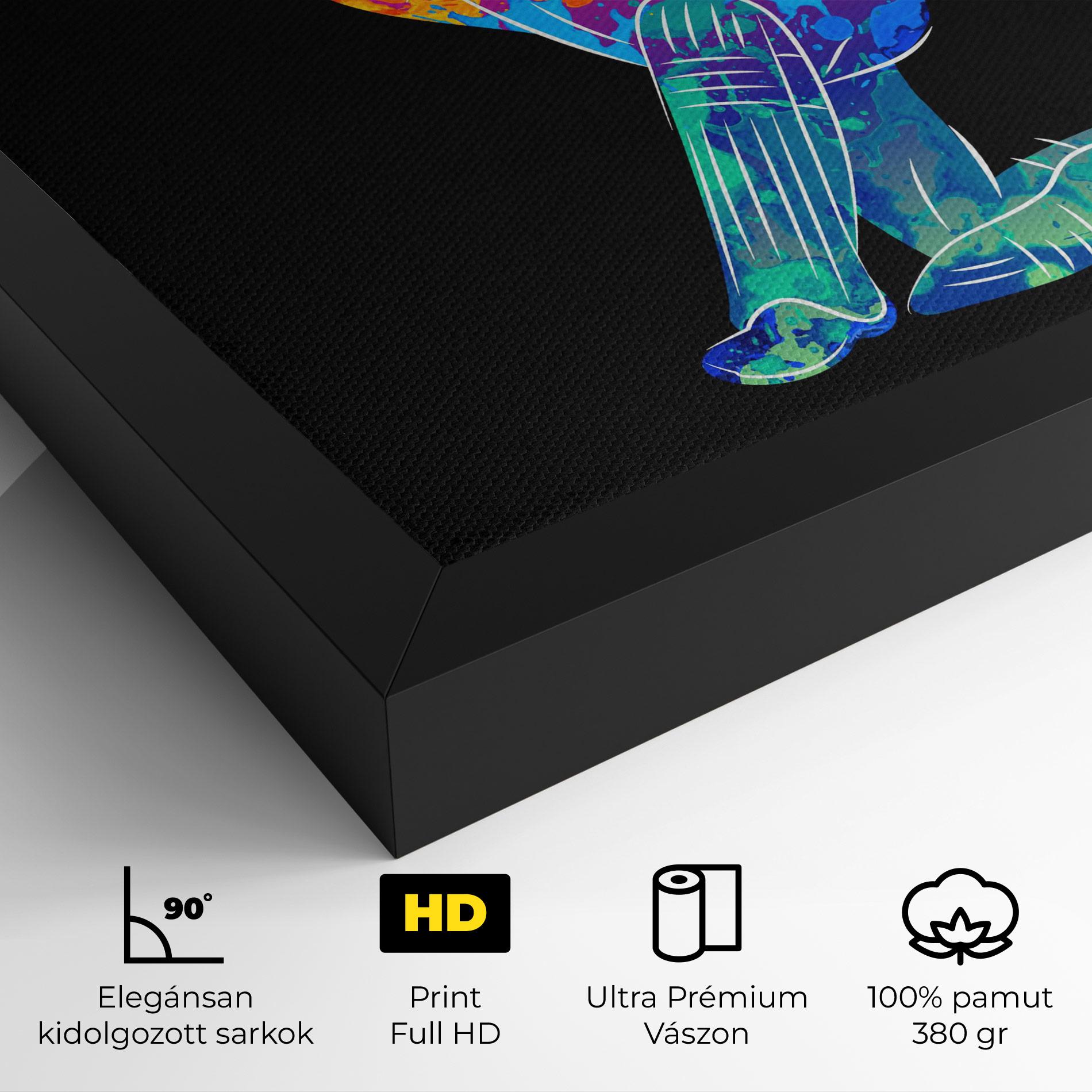 Vászonkép Baseball Color Art mockup 4