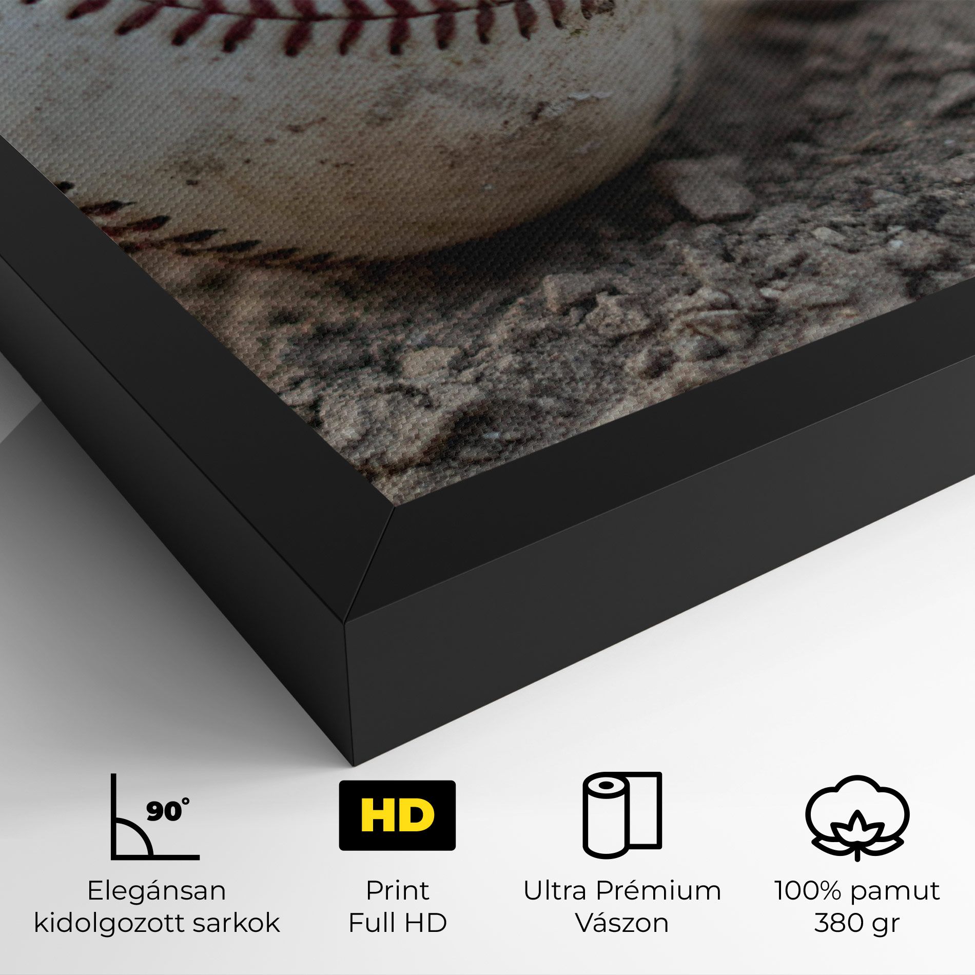 Dusty Baseball Ball mockup 4