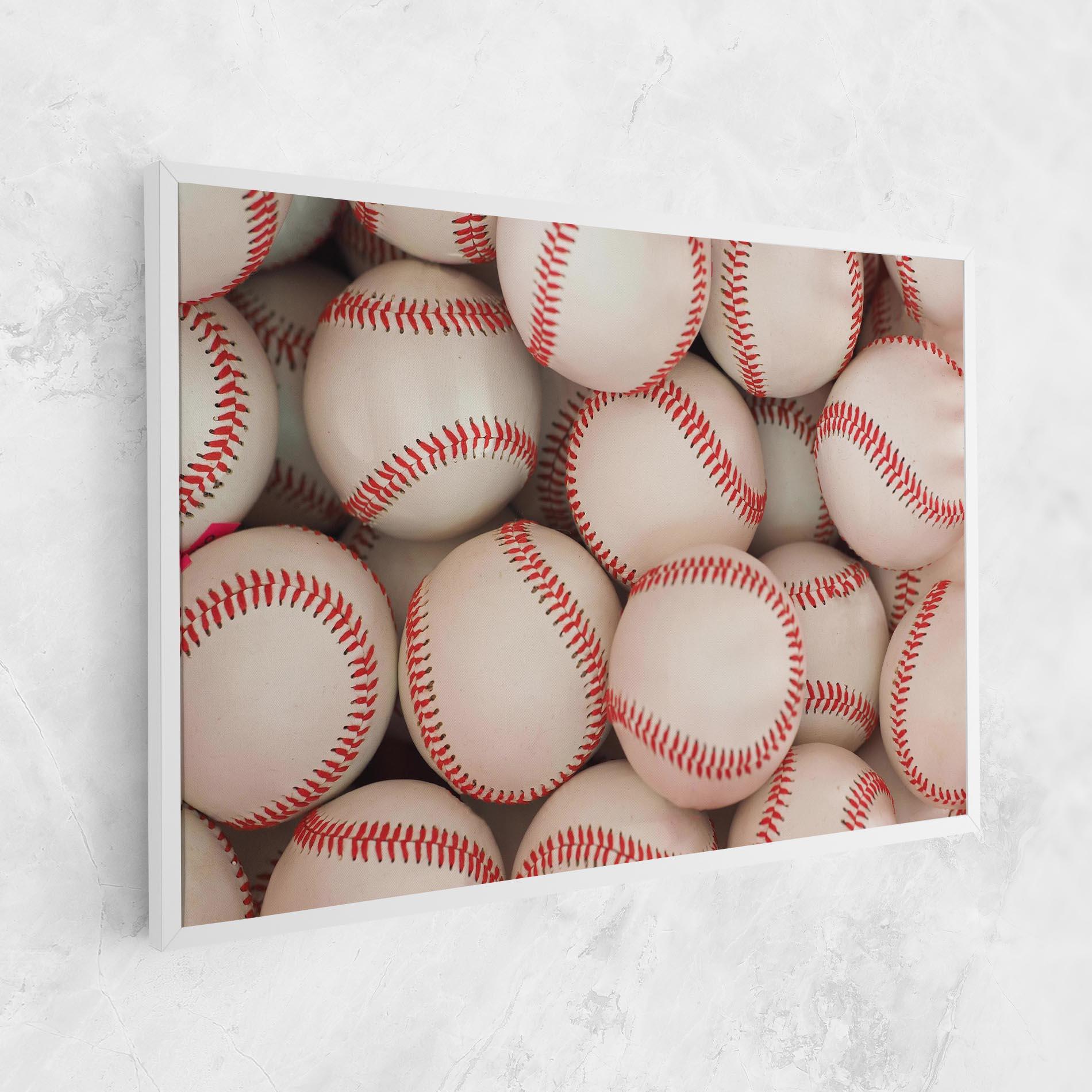 Vászonkép Baseball Balls Stack mockup 1