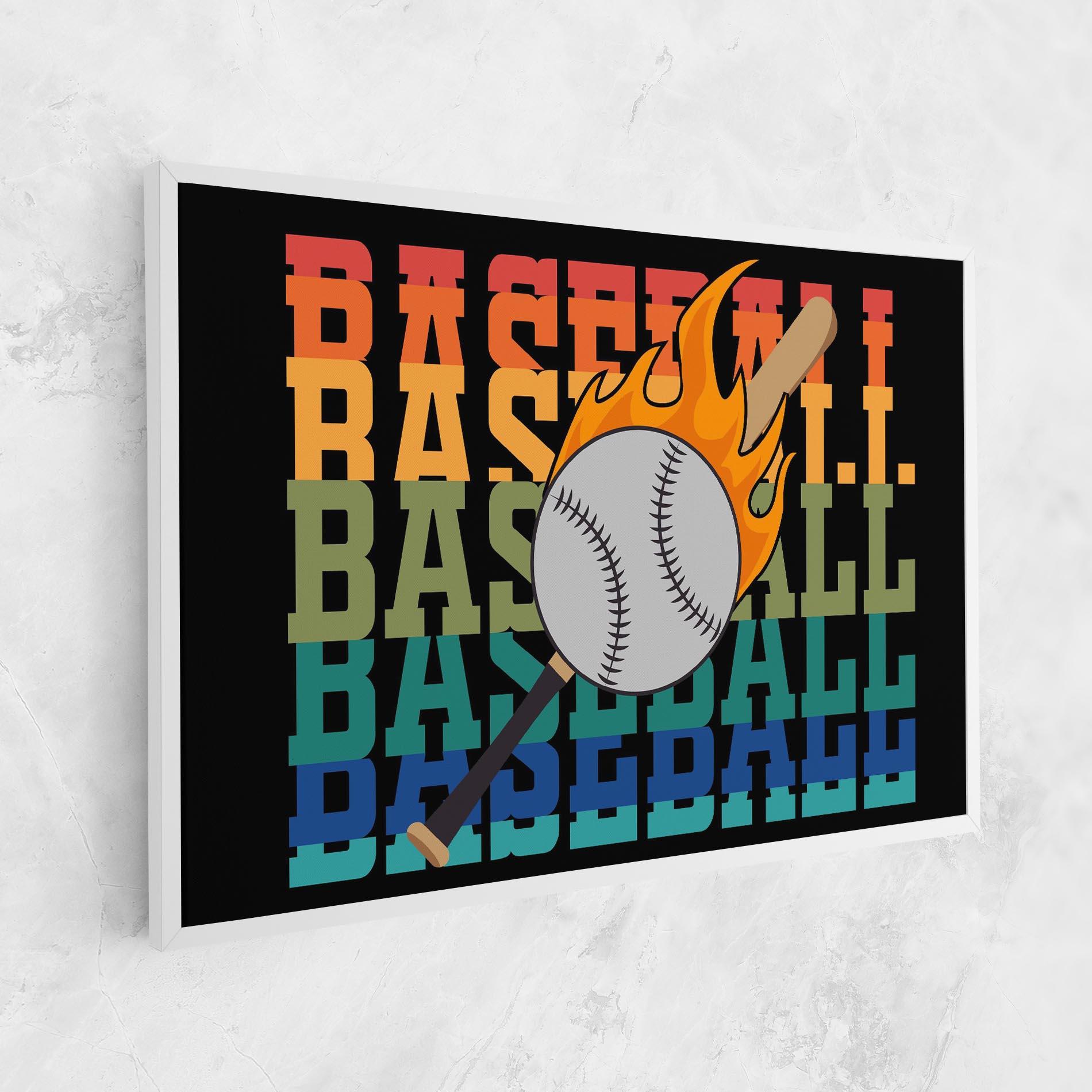 Vászonkép Baseball Color mockup 1