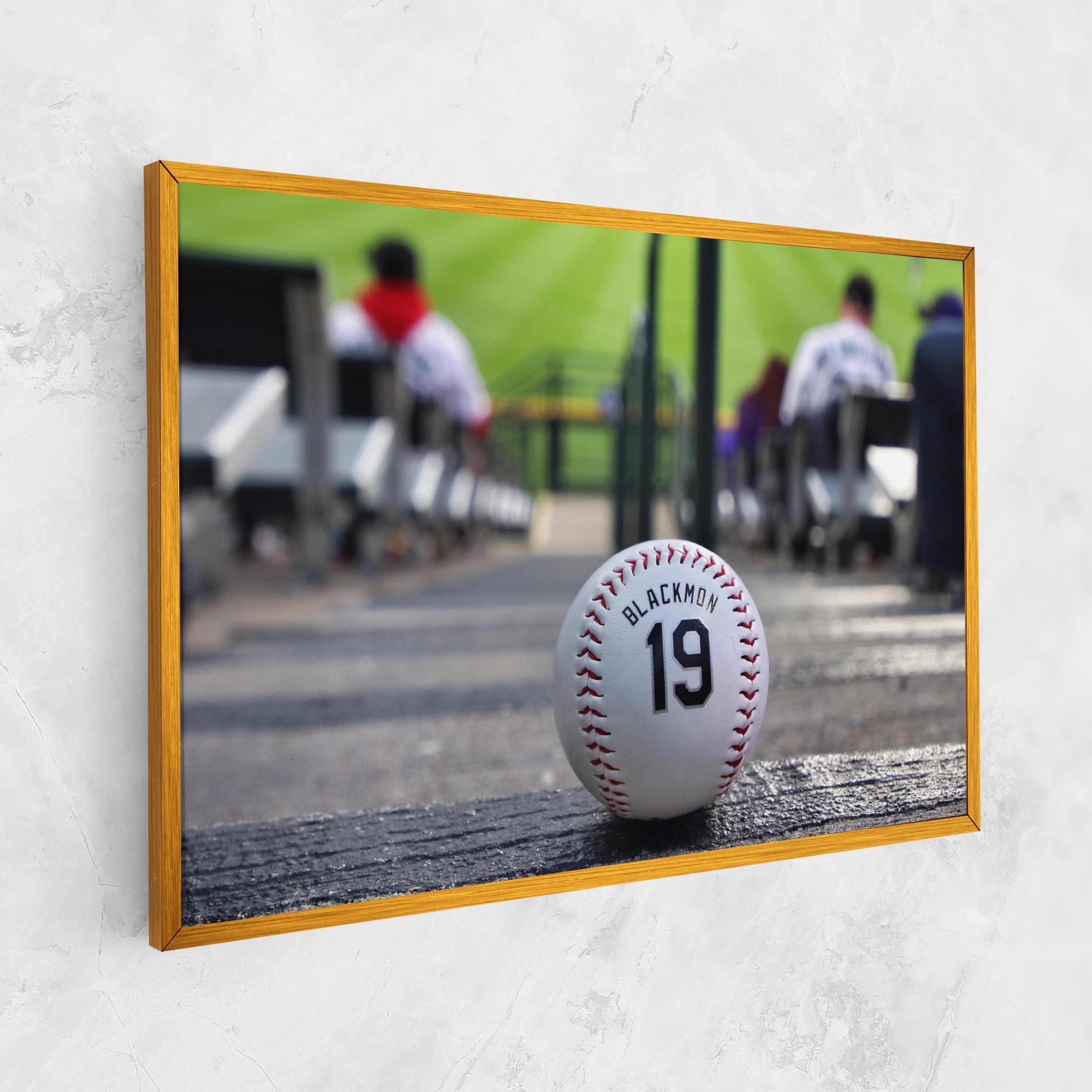 Vászonkép Baseball Nr 19 mockup 1