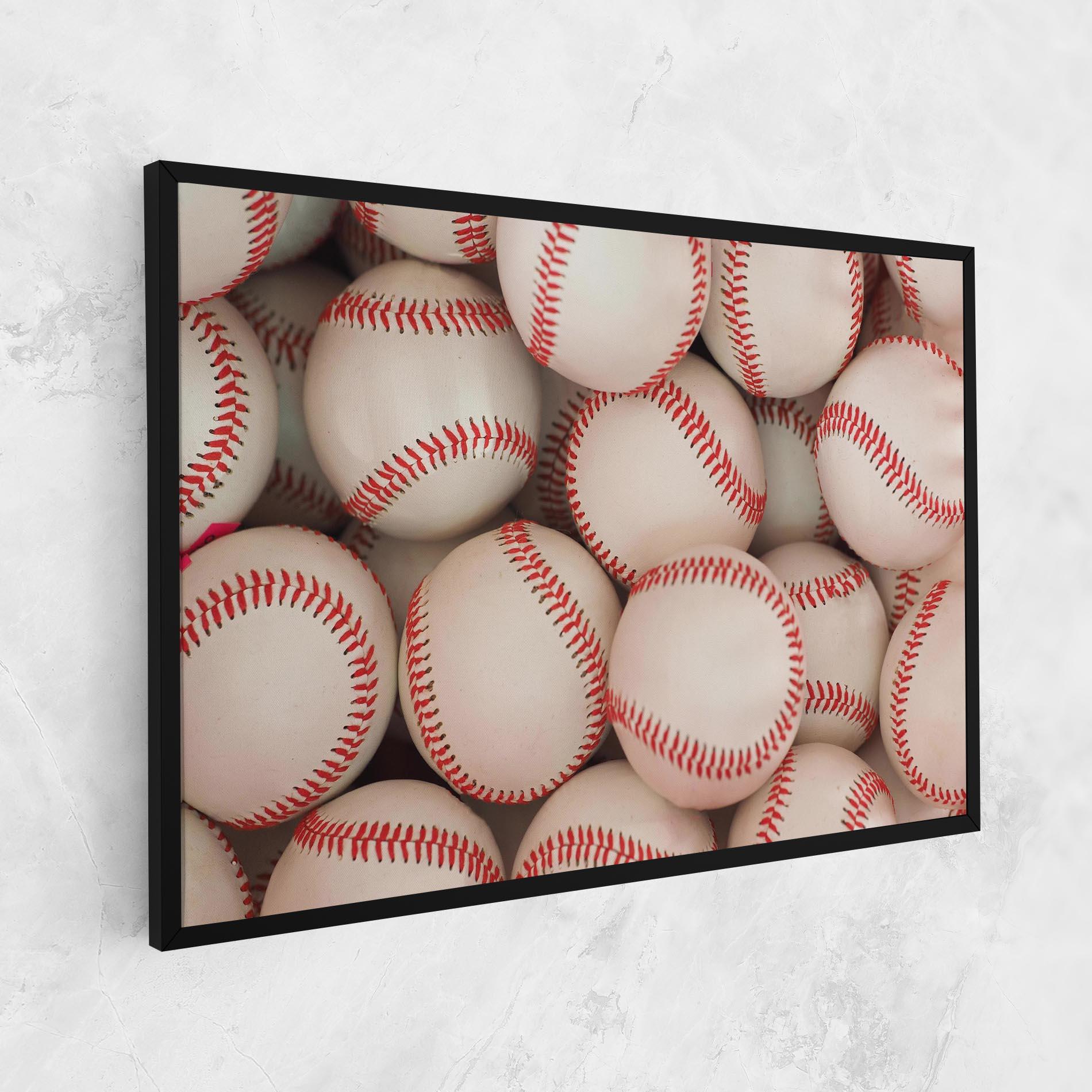 Vászonkép Baseball Balls Stack mockup 1