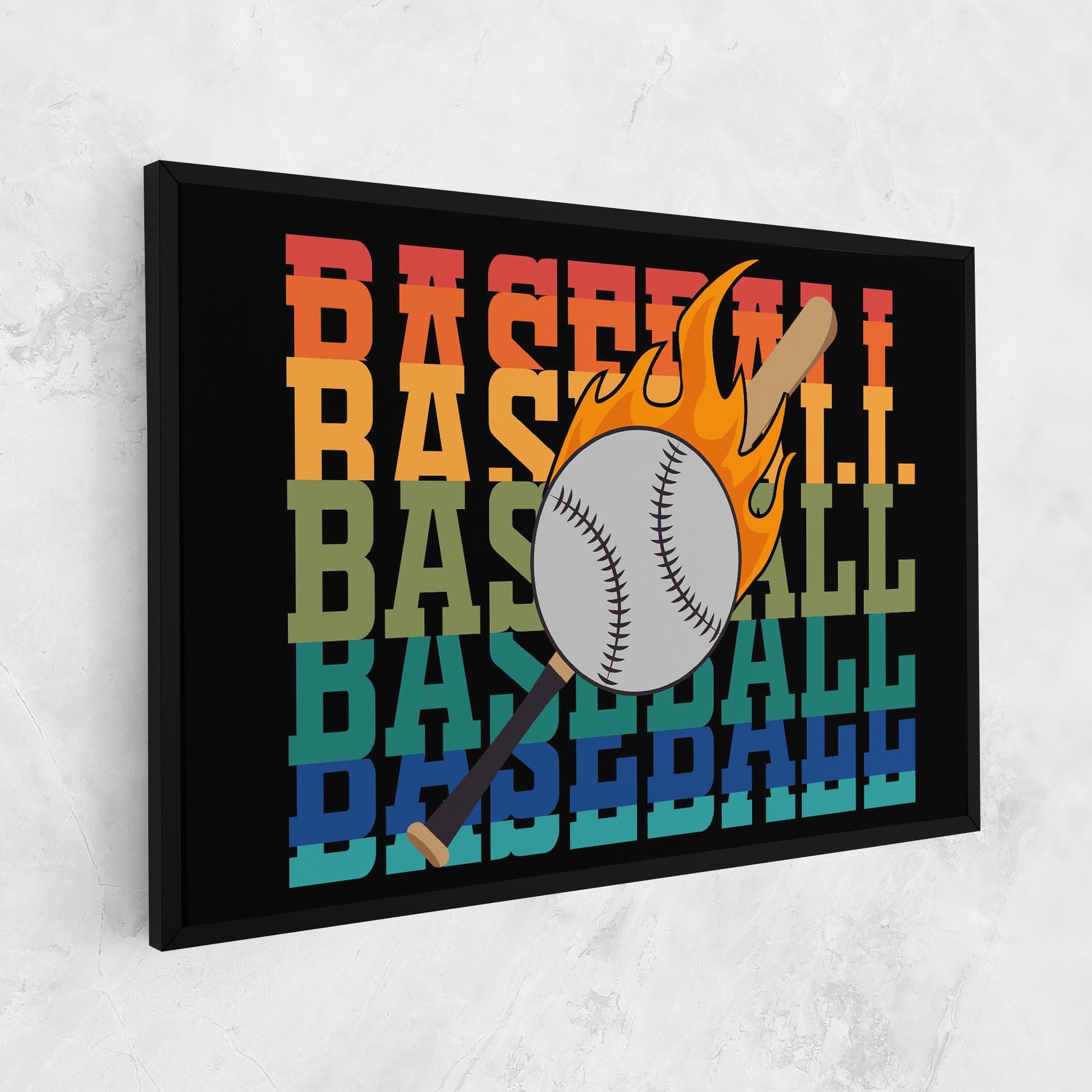 Vászonkép Baseball Color mockup 1