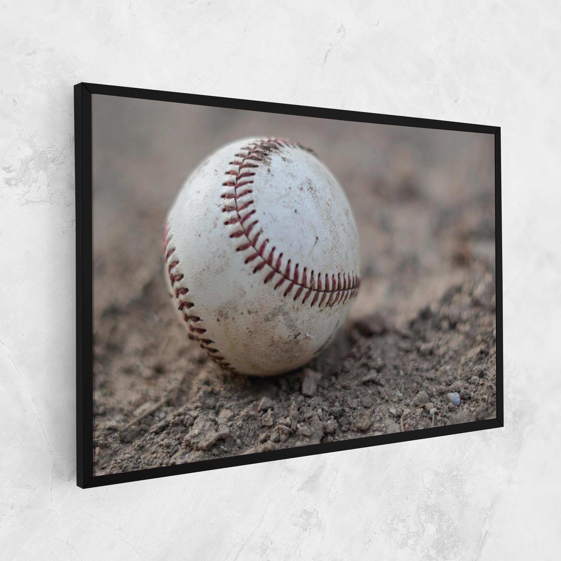 Dusty Baseball Ball mockup 1