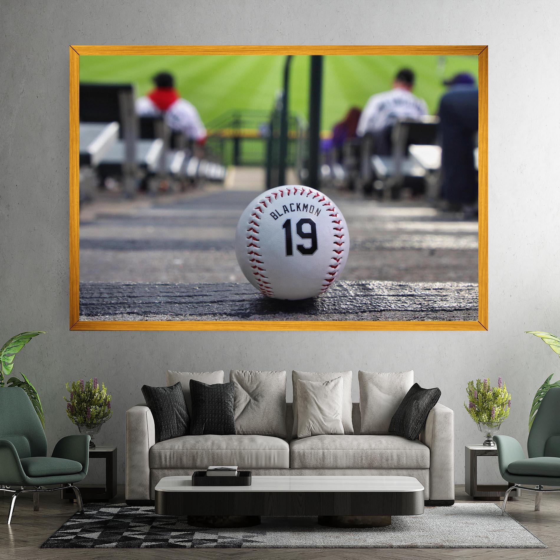 Vászonkép Baseball Nr 19 mockup 7