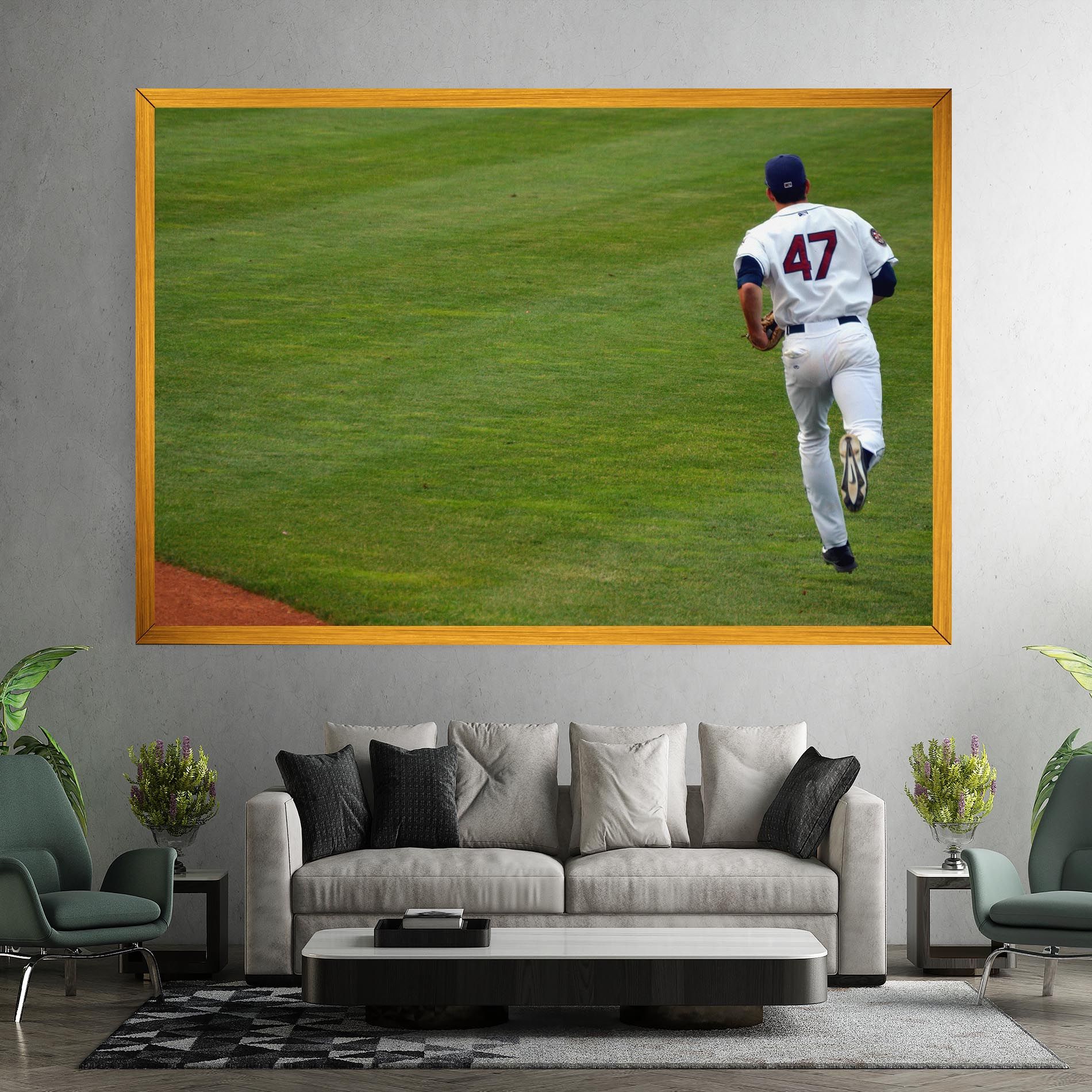Baseball Player mockup 7