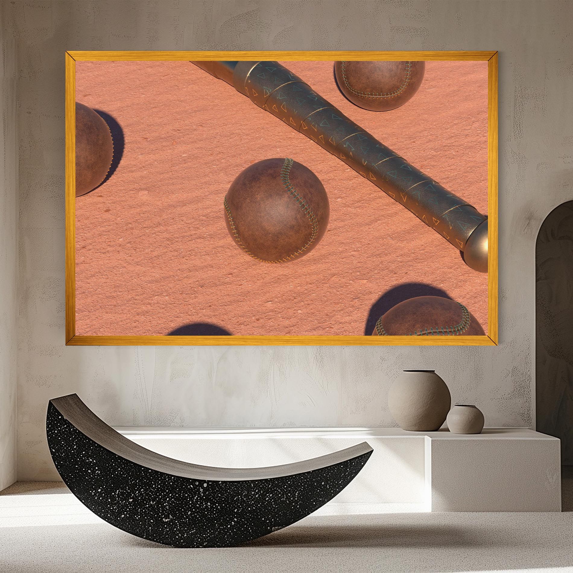 Baseball Set On Send mockup 8