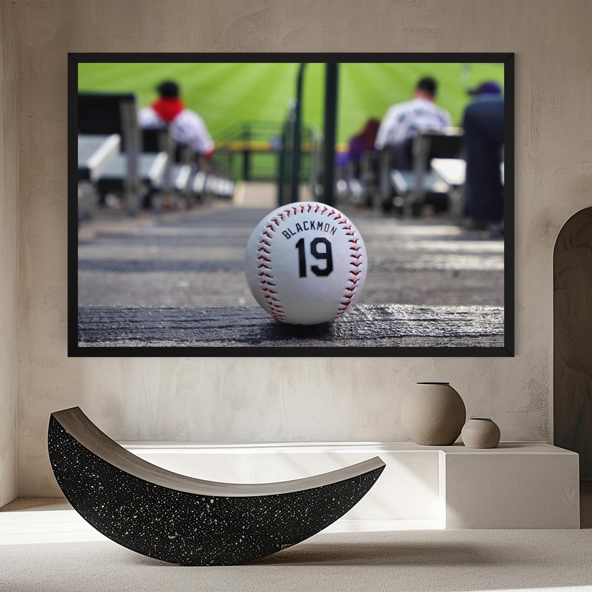 Vászonkép Baseball Nr 19 mockup 8
