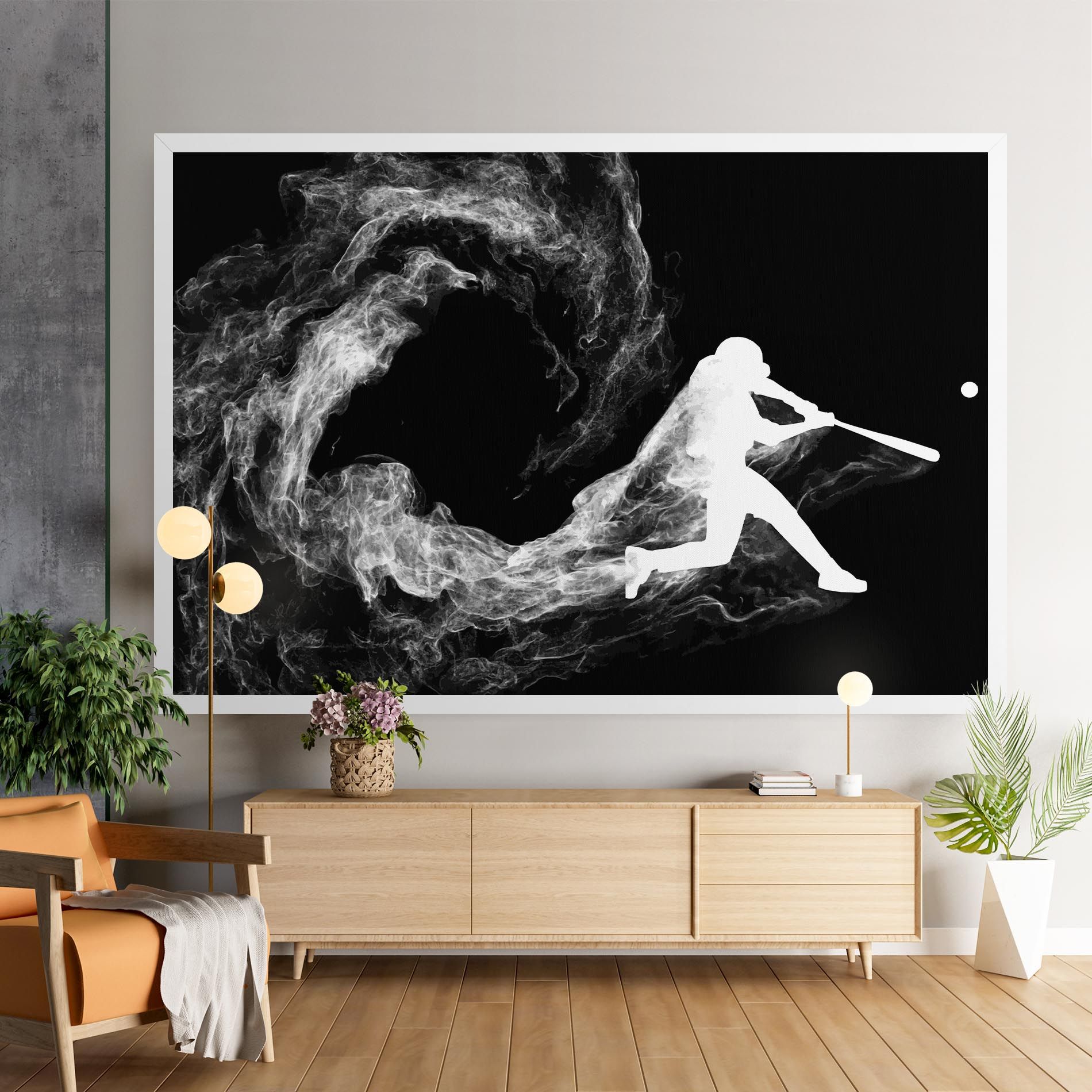 Baseball Smoke mockup 9