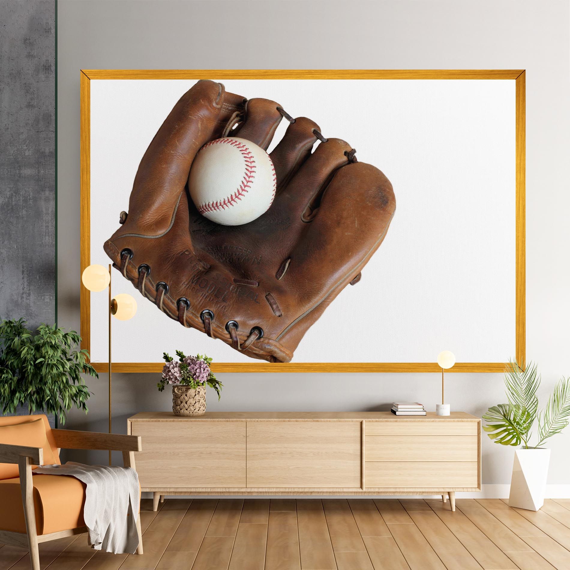 Holding Baseball Ball mockup 9