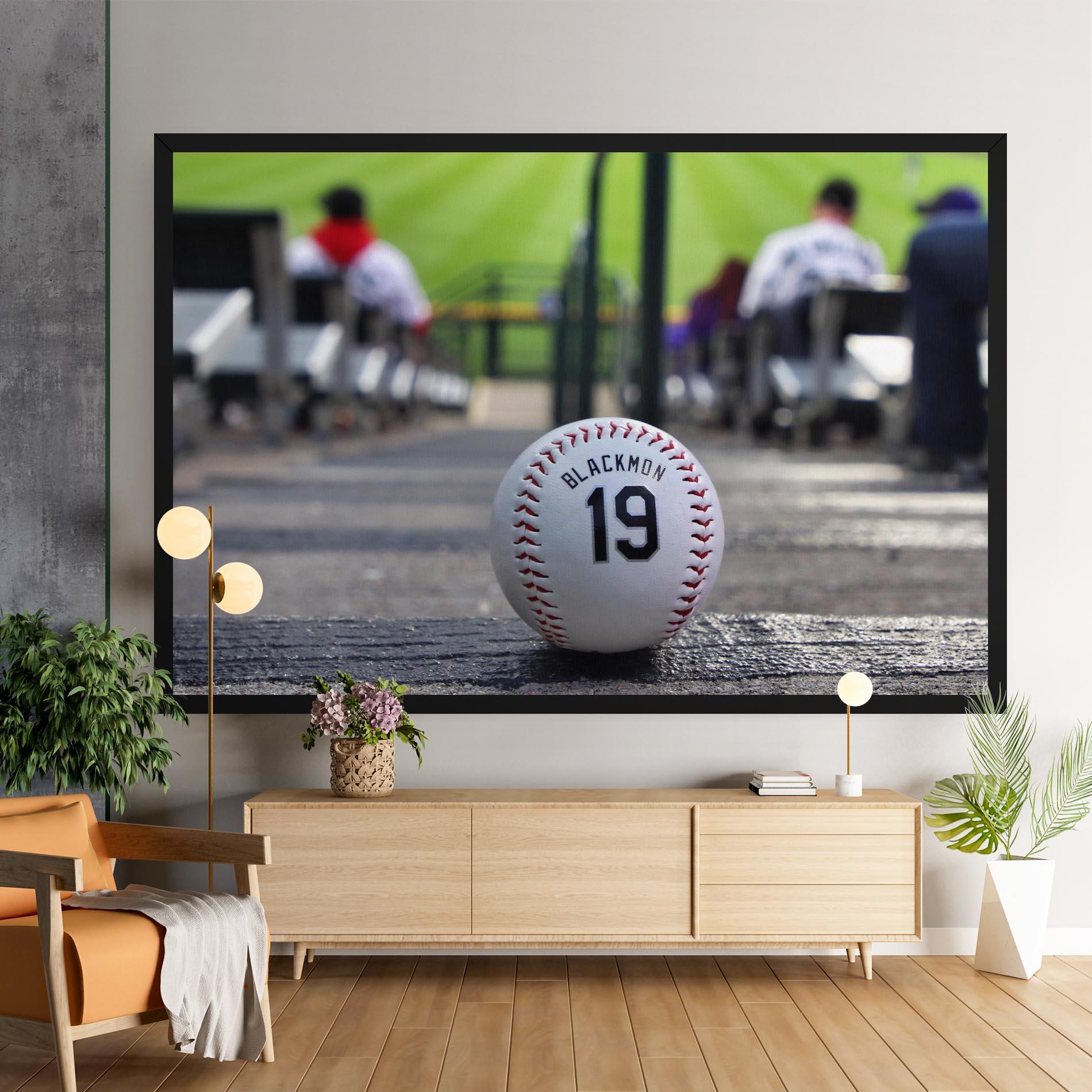 Vászonkép Baseball Nr 19 mockup 9