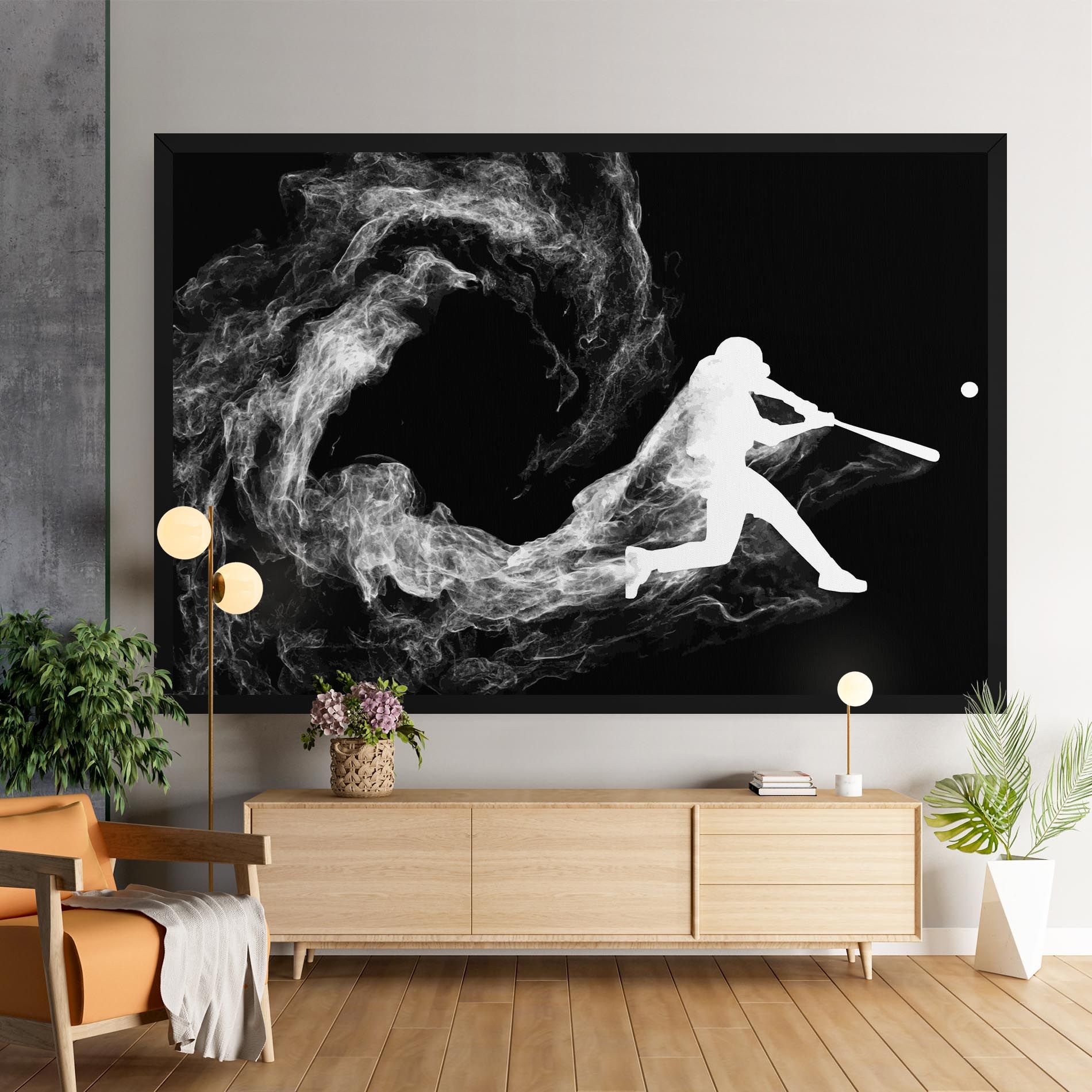 Baseball Smoke mockup 9