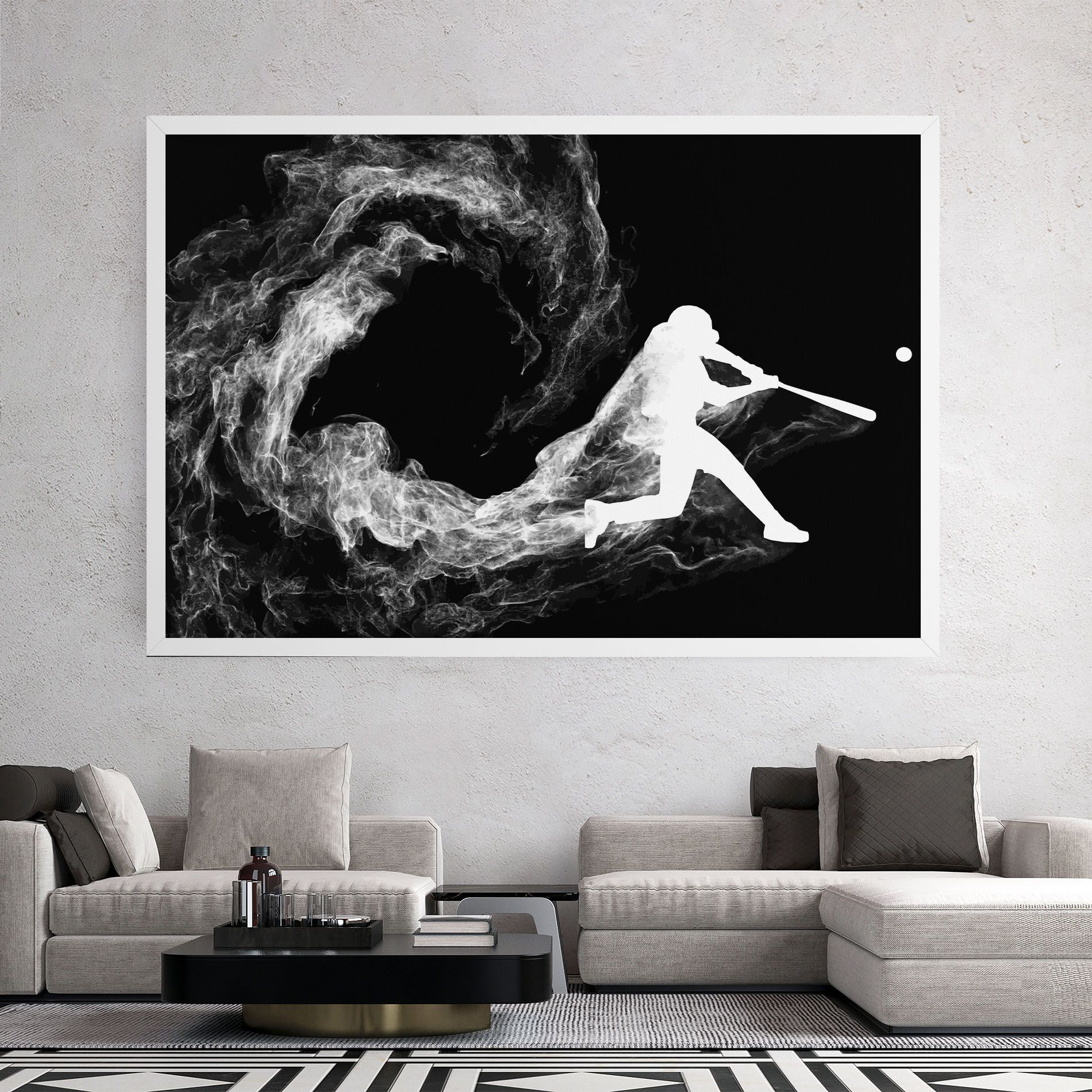 Baseball Smoke mockup 2