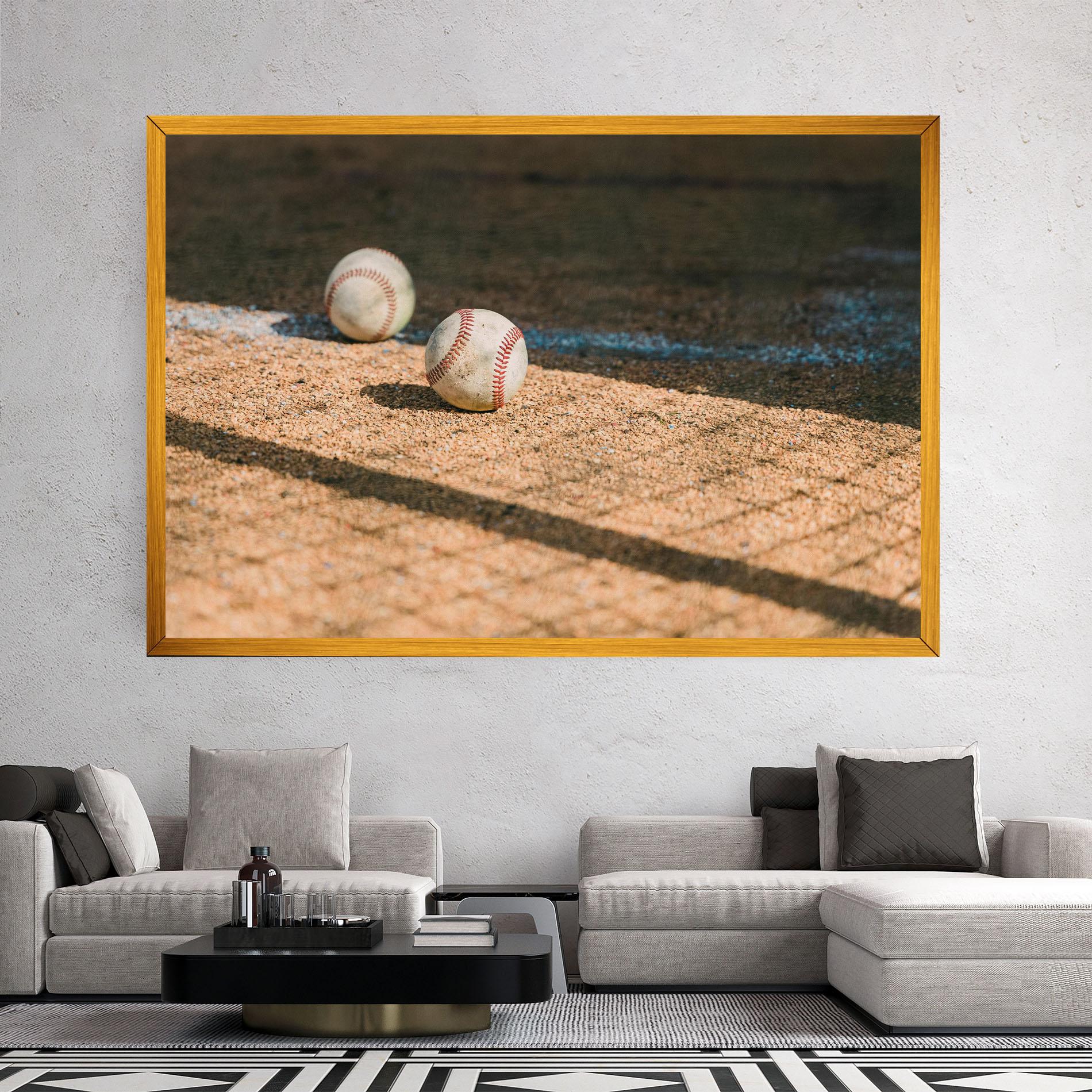 Vászonkép Baseball Balls mockup 2