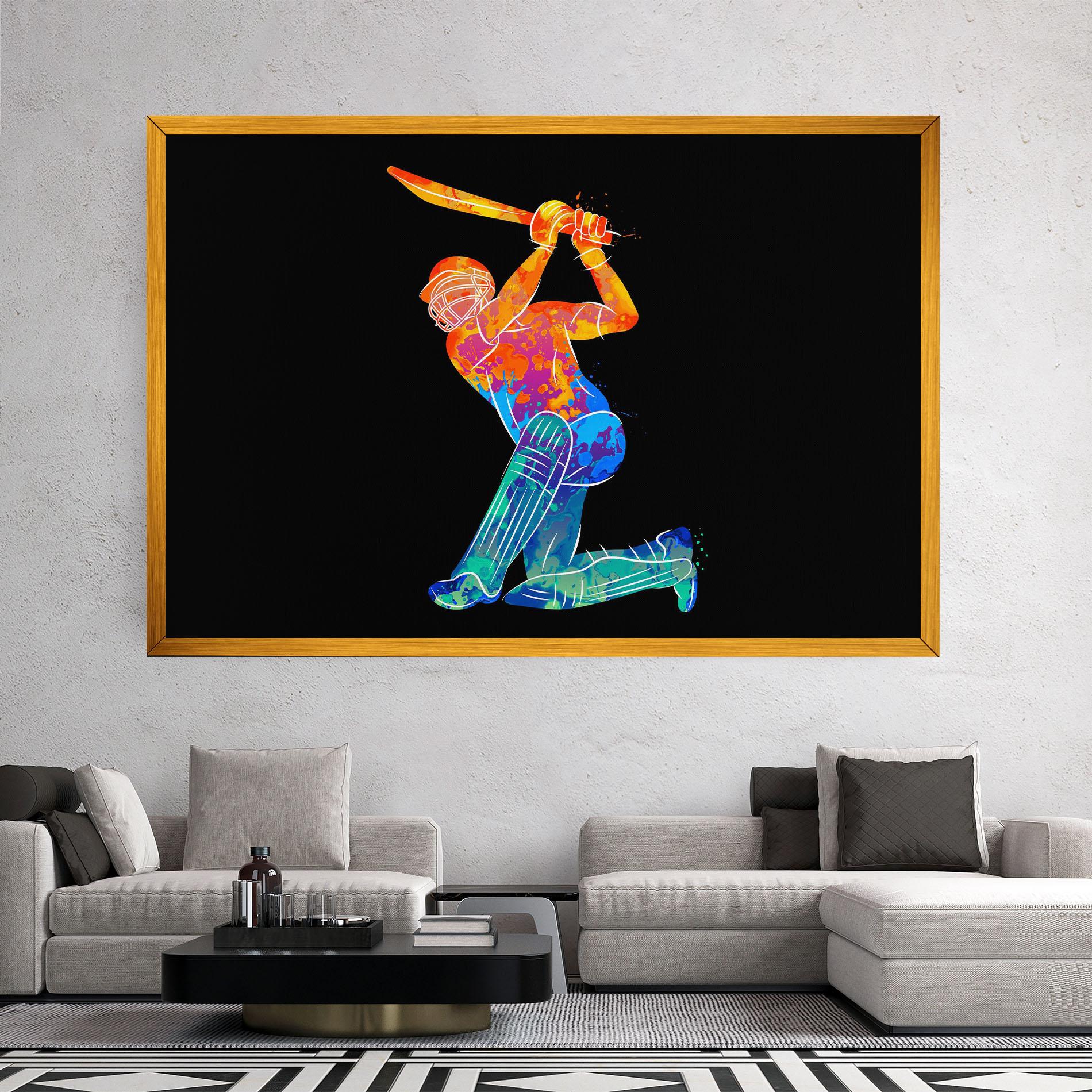 Vászonkép Baseball Color Art mockup 2