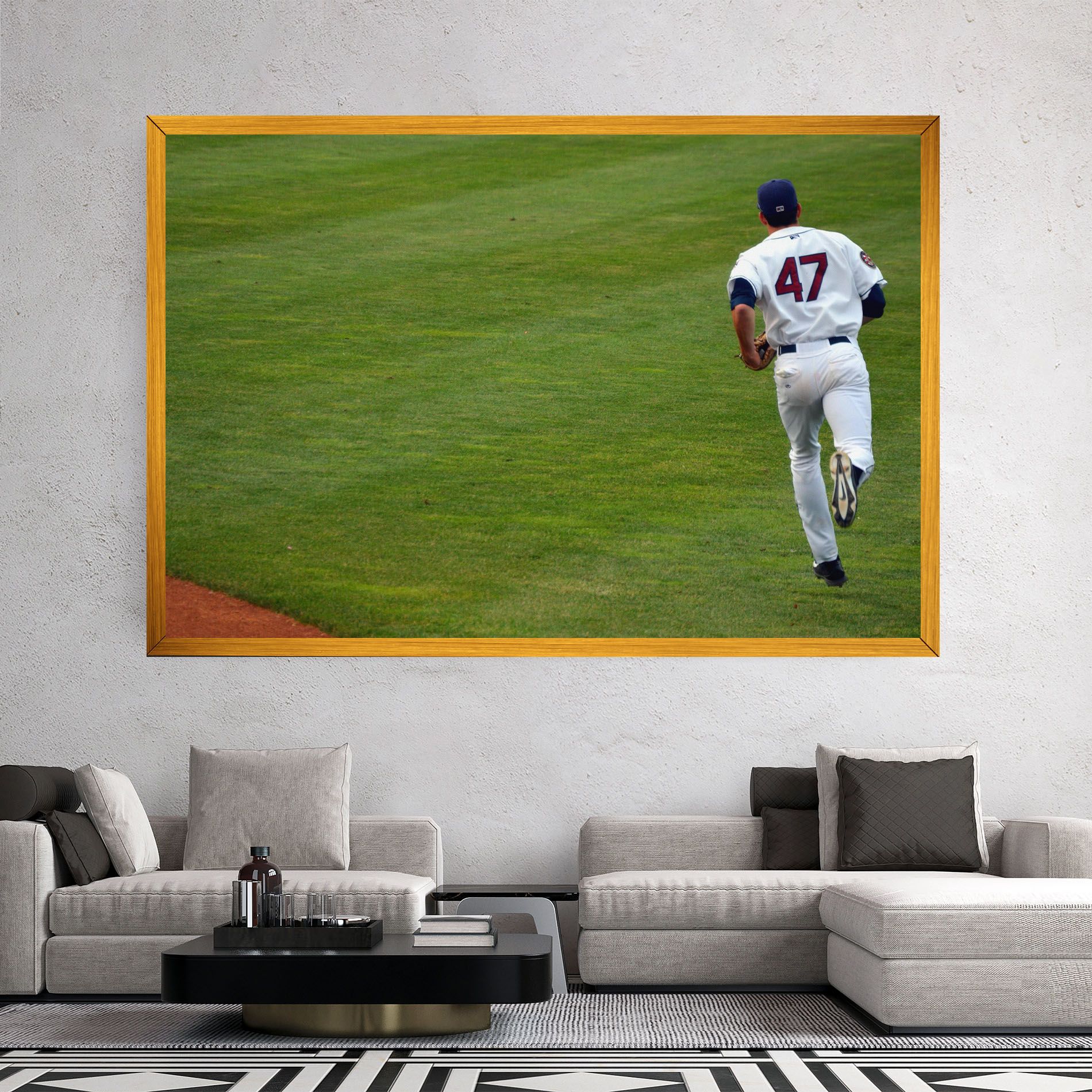 Baseball Player mockup 2