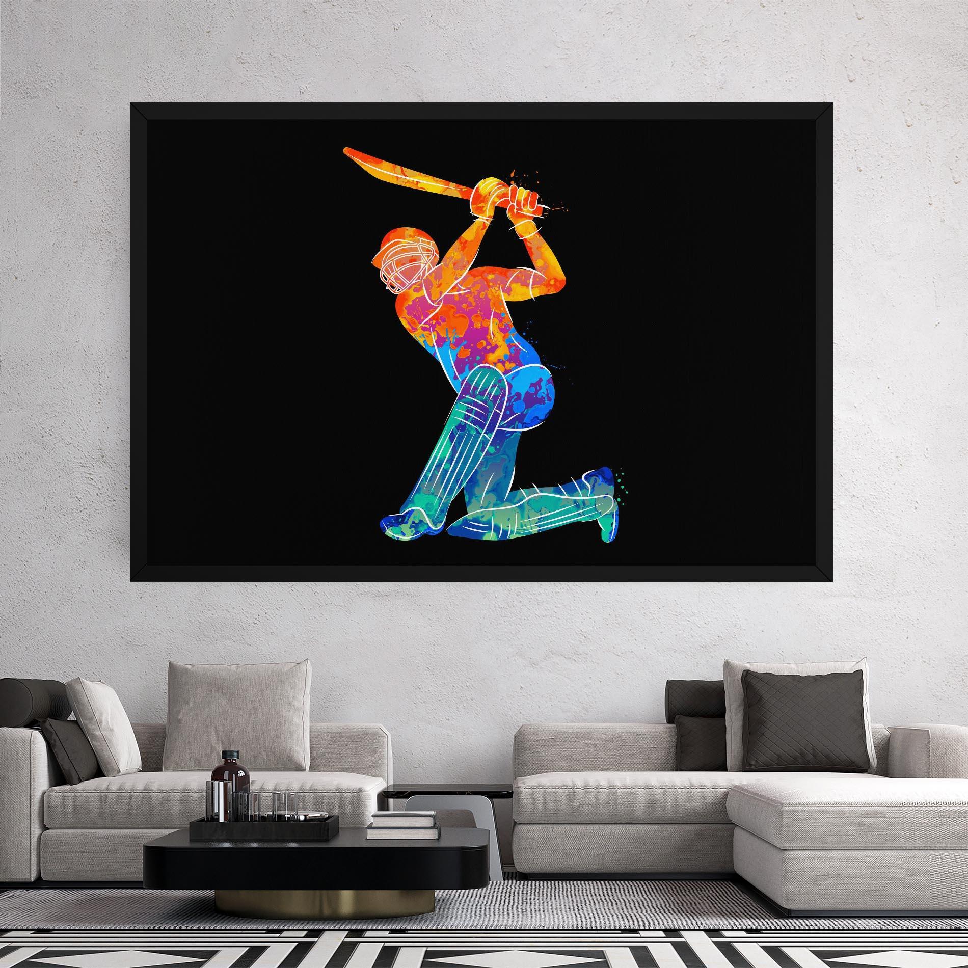 Vászonkép Baseball Color Art mockup 2