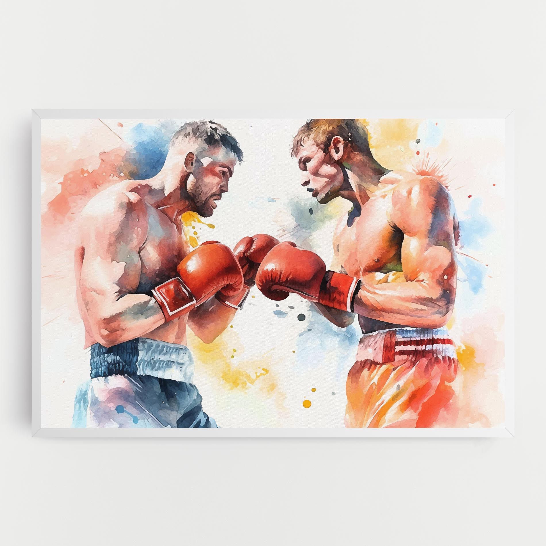 Boxing Match Art mockup 0