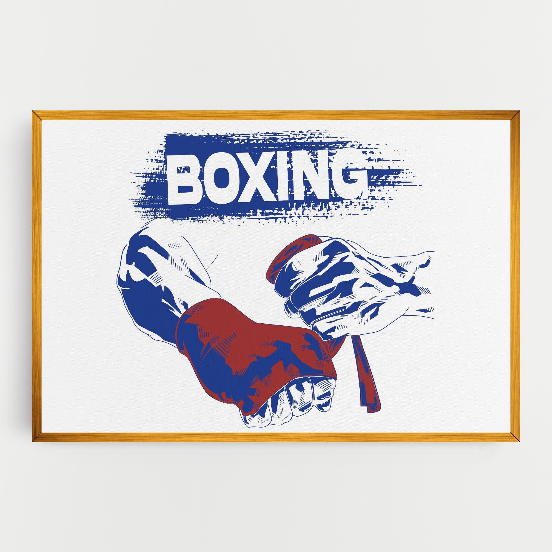 Vászonkép Box Preparing mockup 0