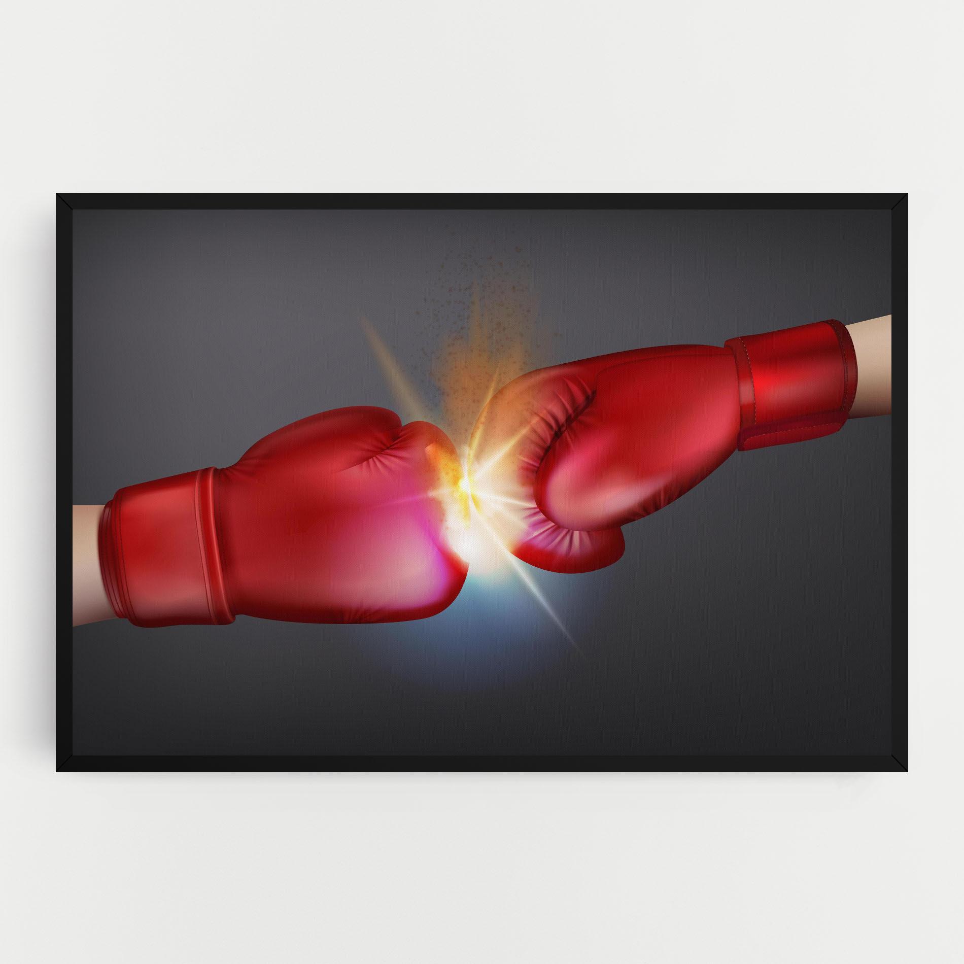 Vászonkép Box Explosion mockup 0