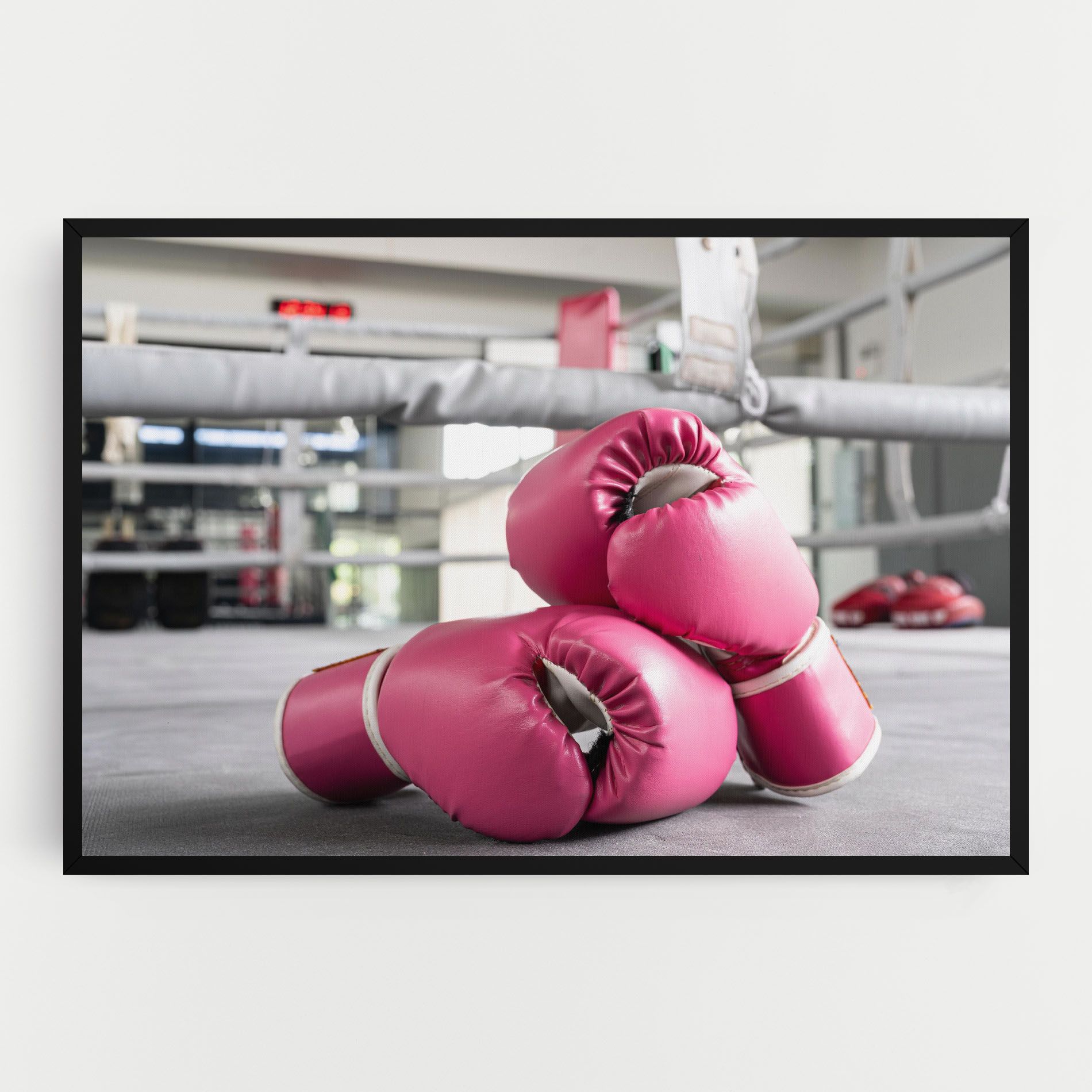 Pink Boxing Gloves mockup 0