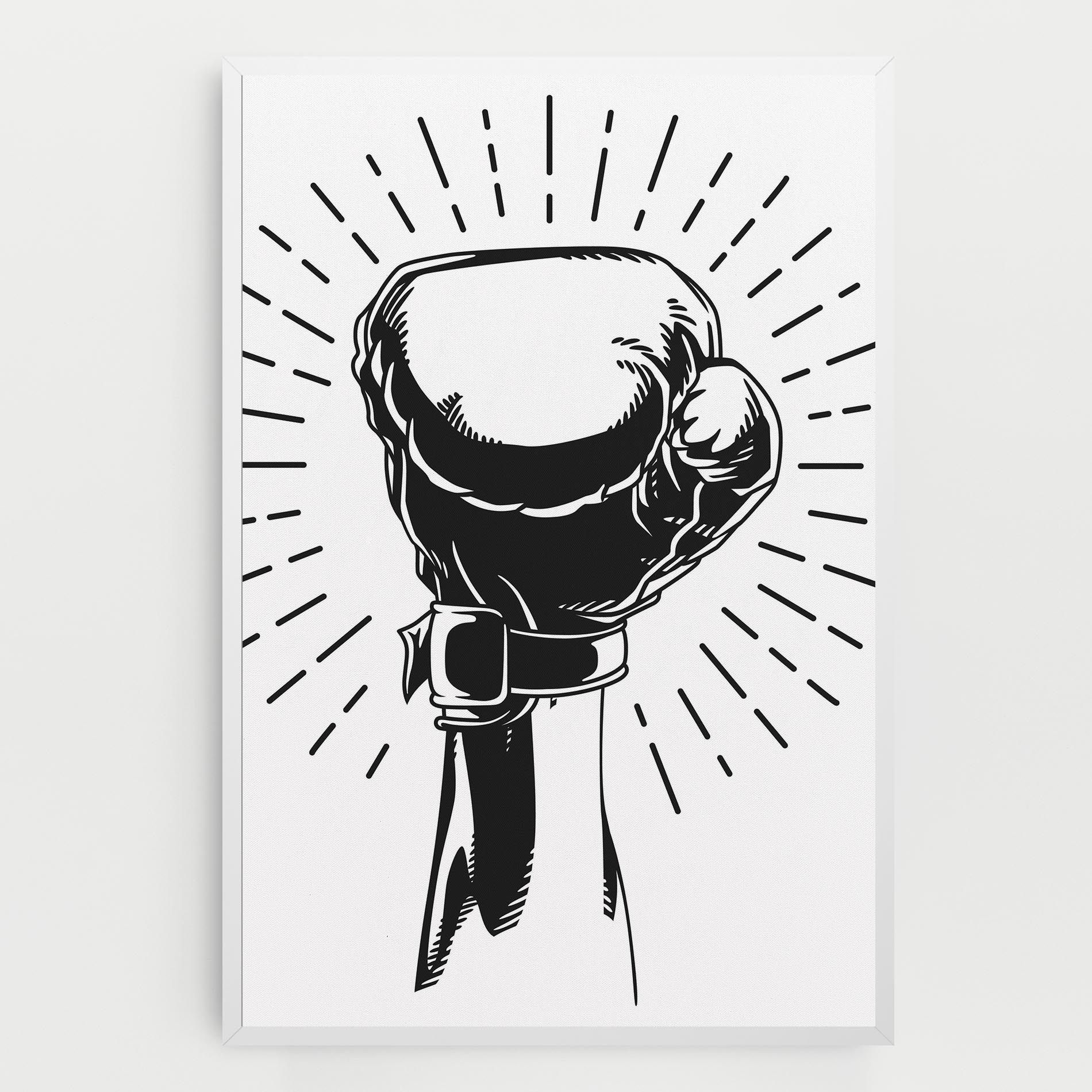 White Hand Boxing mockup 0