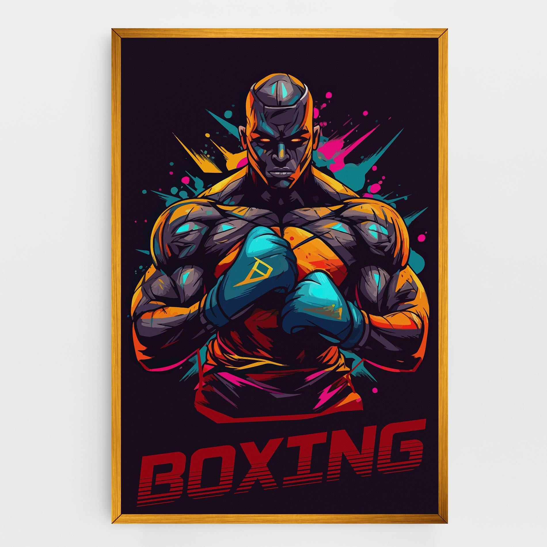 Vászonkép Boxing Strong mockup 0
