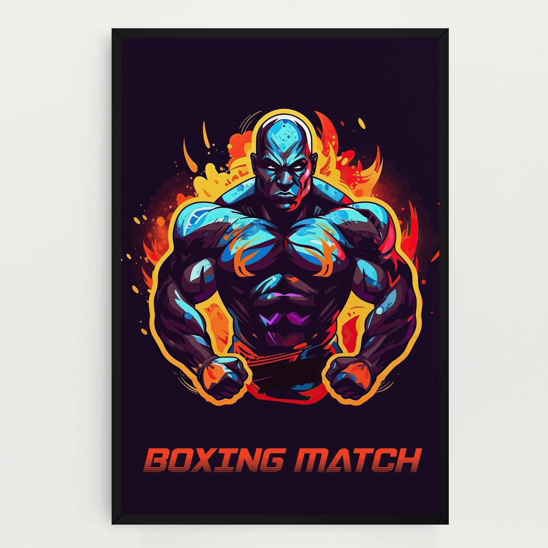 Vászonkép Boxing Strong Match mockup 0