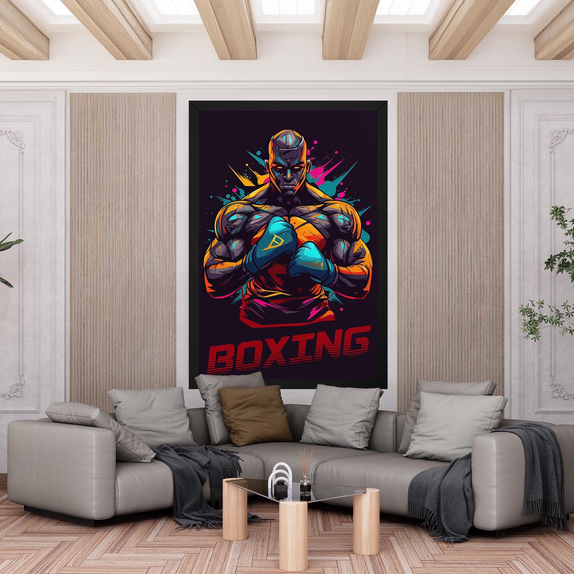 Vászonkép Boxing Strong mockup 6