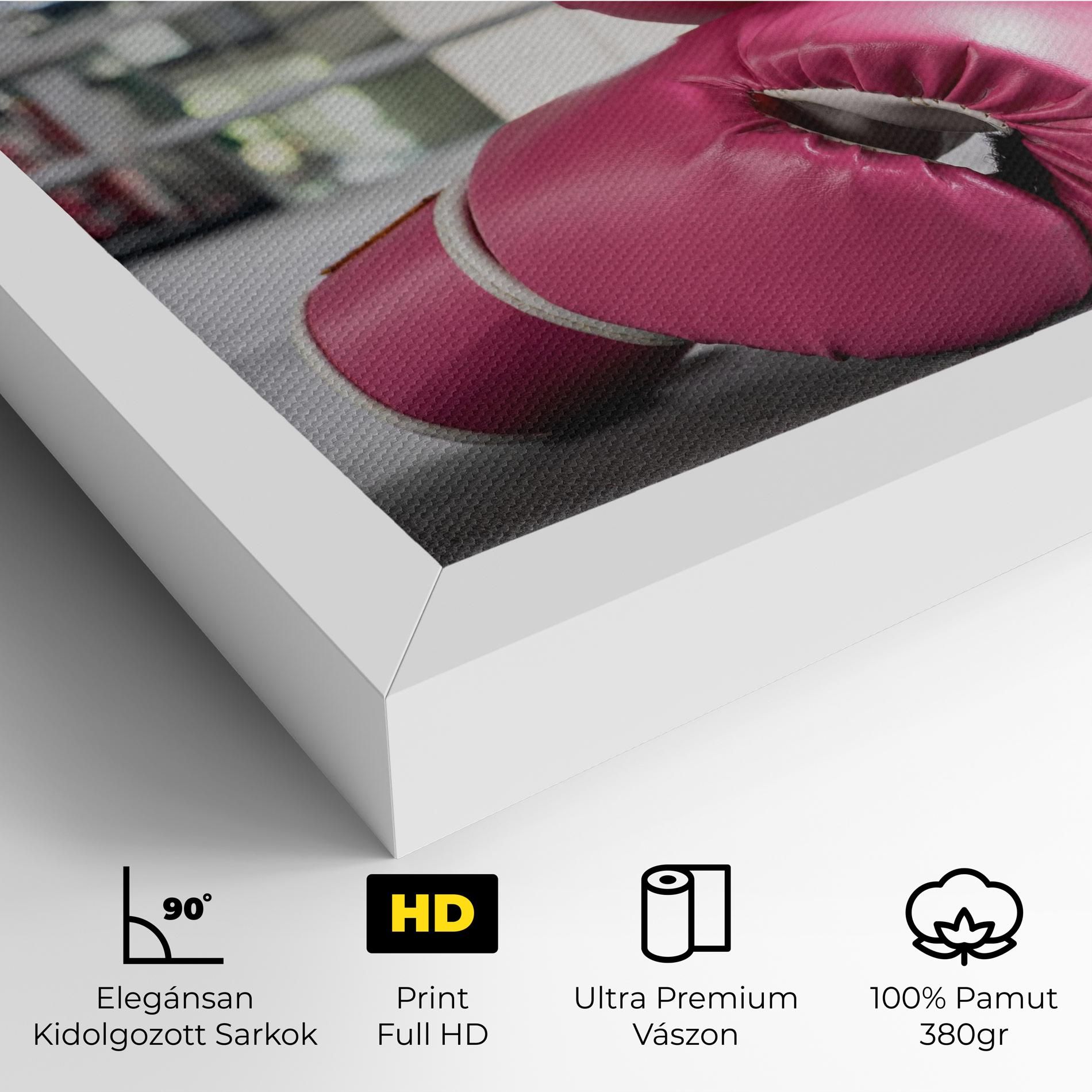 Pink Boxing Gloves mockup 4