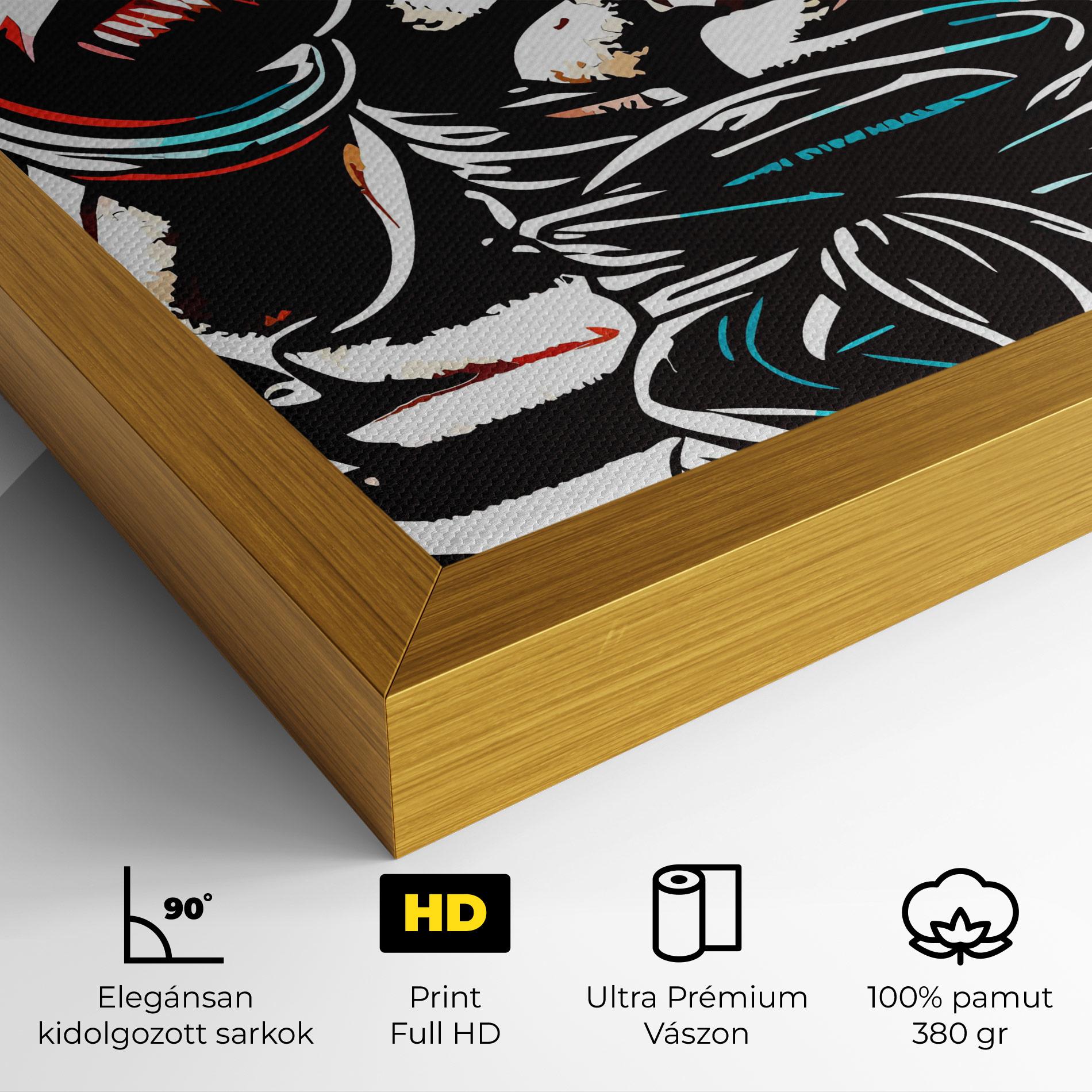 Vászonkép Box Video Games mockup 4