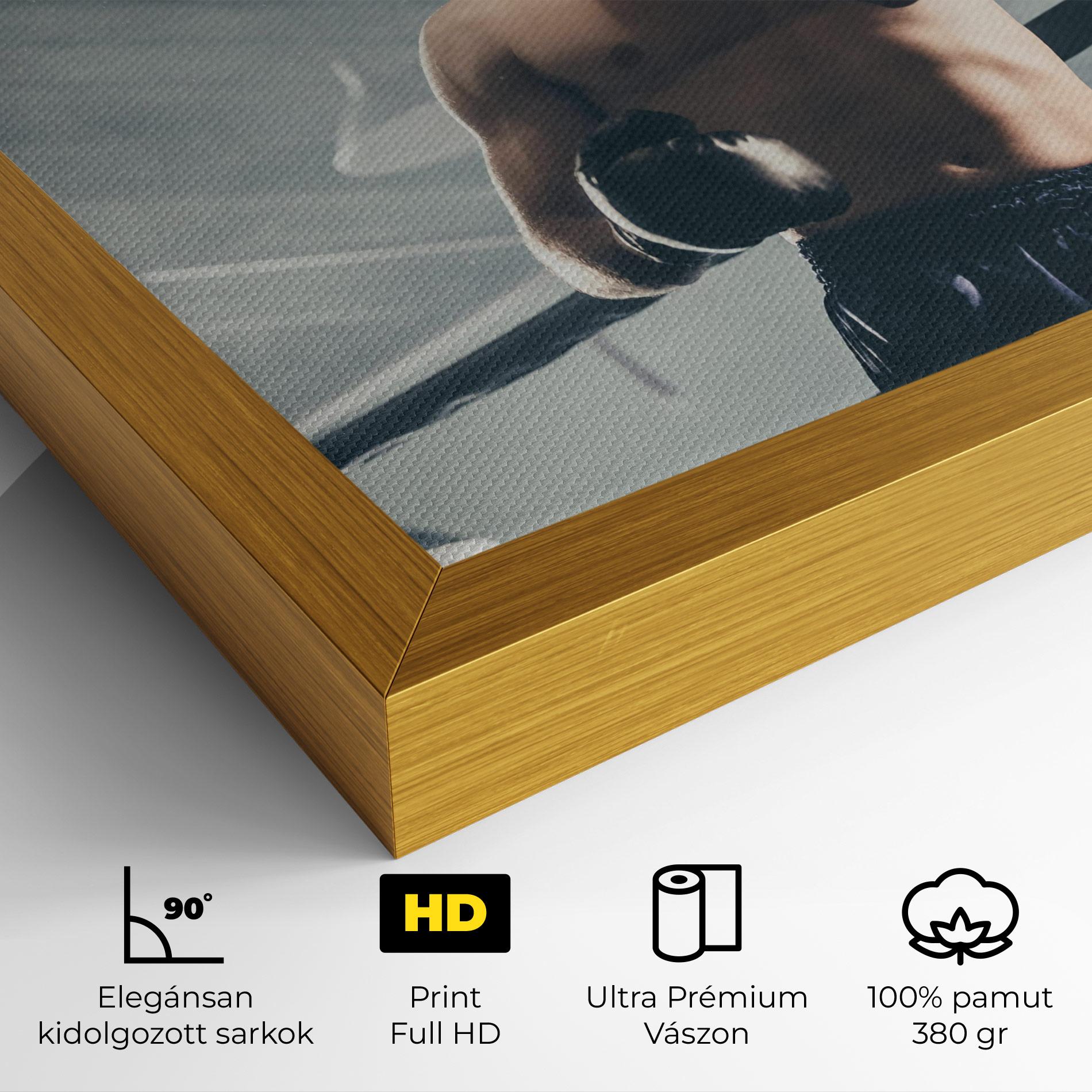 Vászonkép Knockout King mockup 4