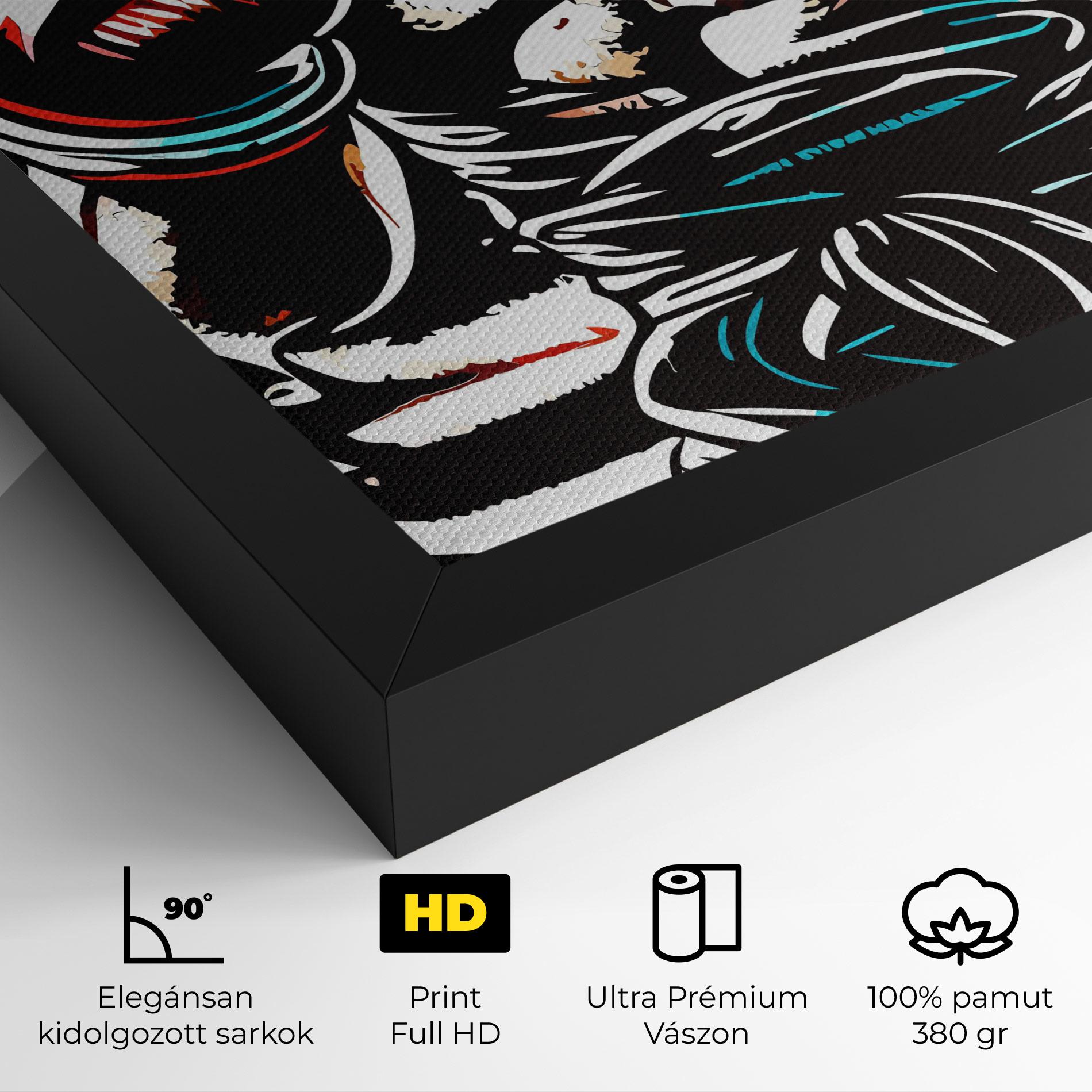 Vászonkép Box Video Games mockup 4