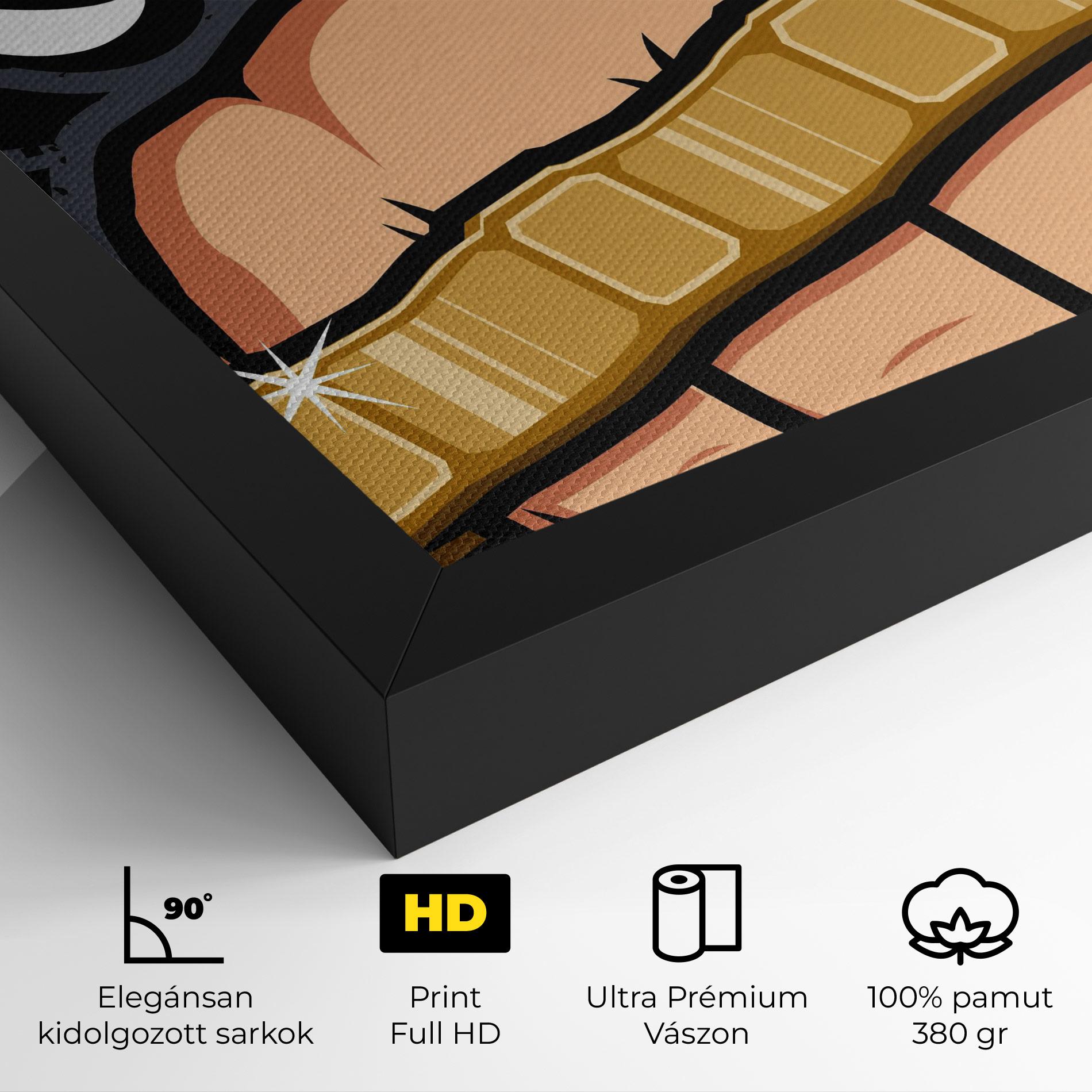 Vászonkép Knuckles mockup 4