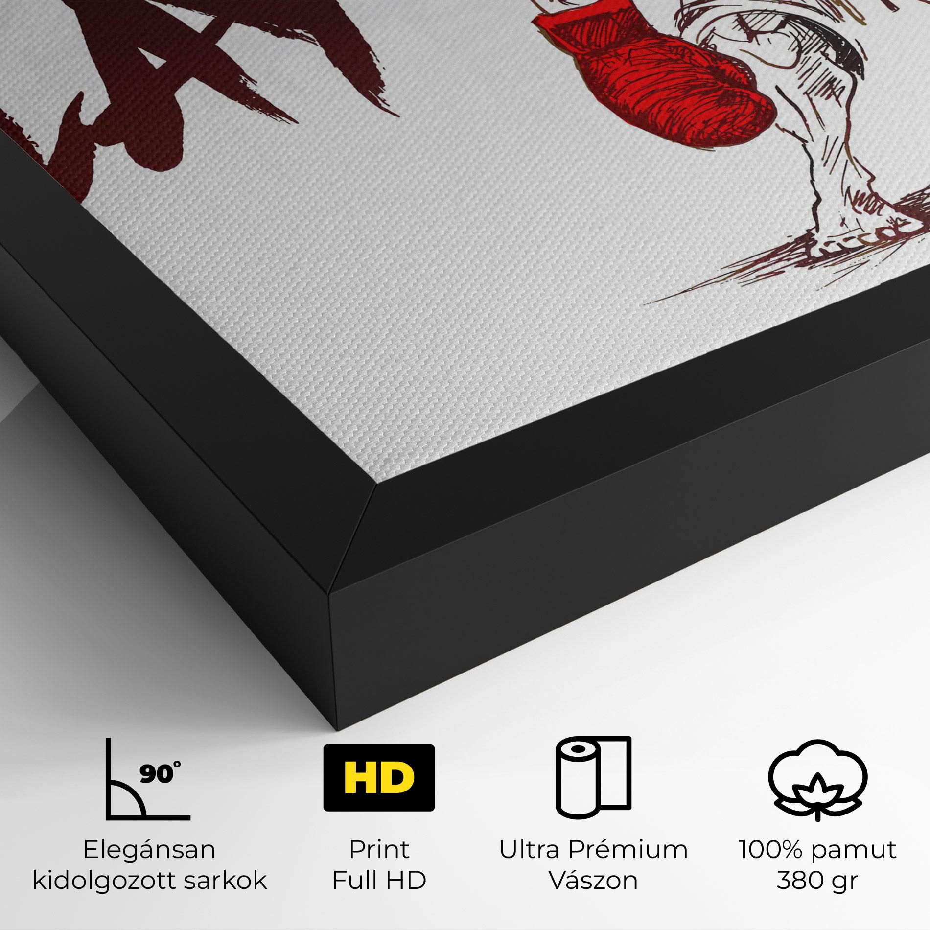 Vászonkép Wanna Play Box mockup 4