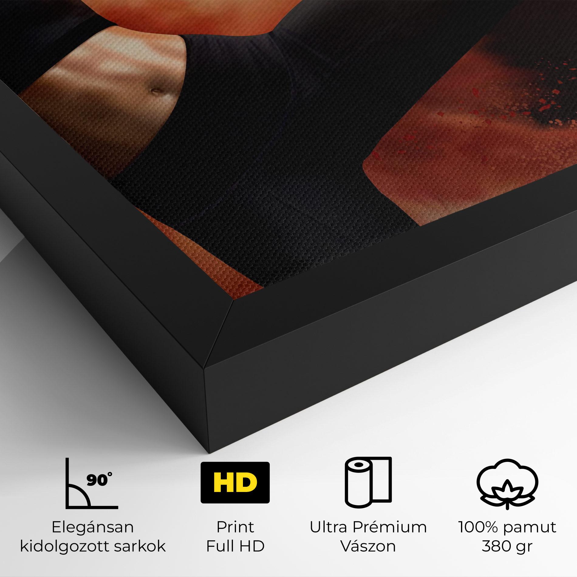 Vászonkép Woman Box mockup 4