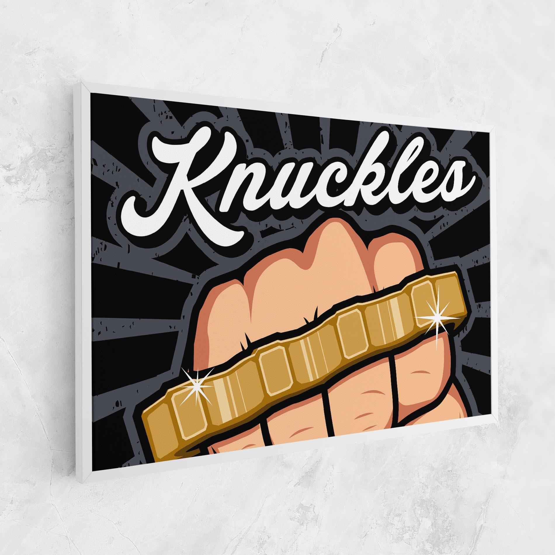 Vászonkép Knuckles mockup 1