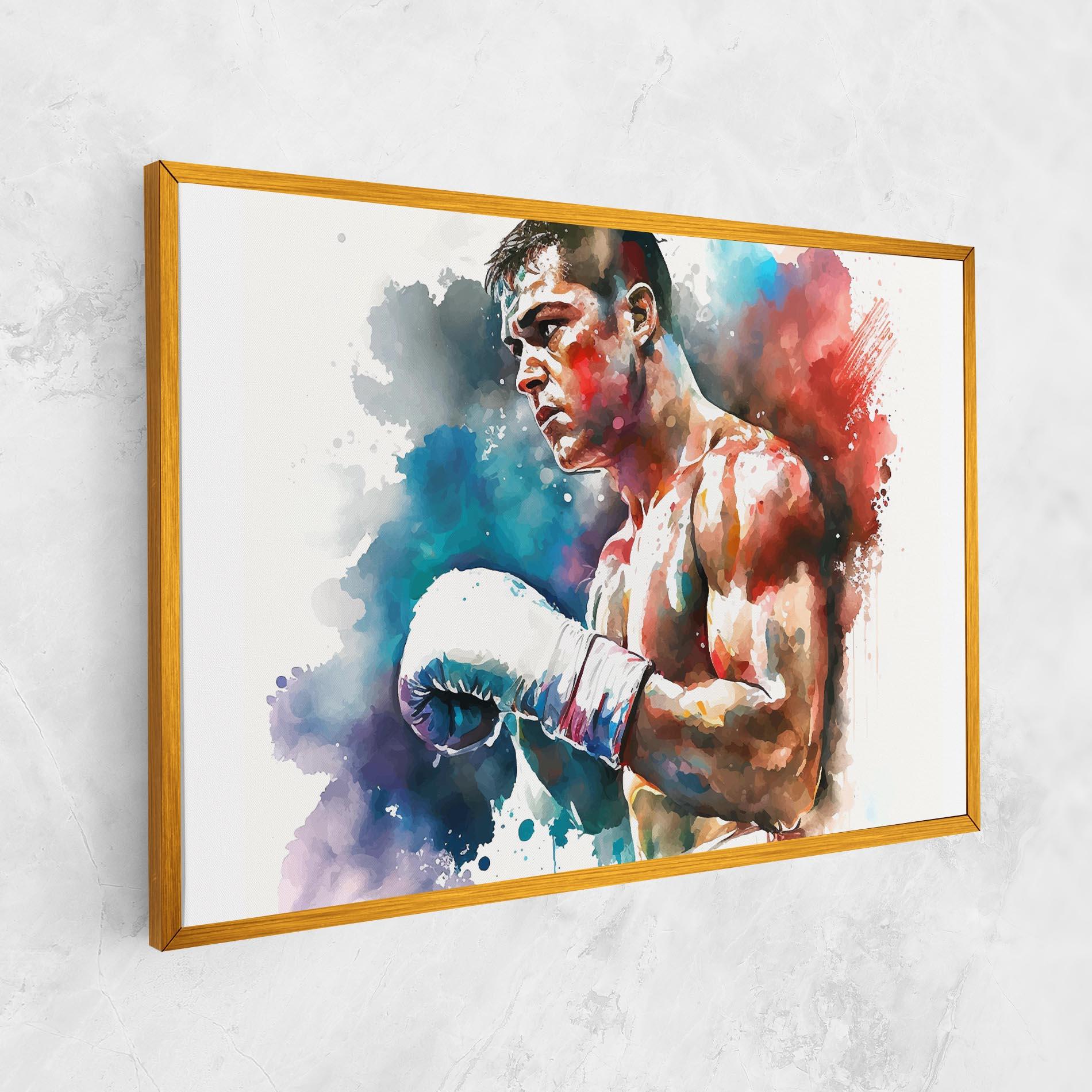 Vászonkép Boxing Red Blue mockup 1