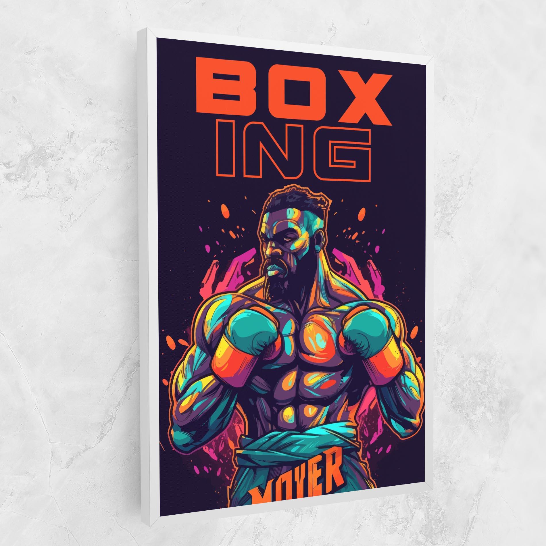 Vászonkép Box Ing mockup 1