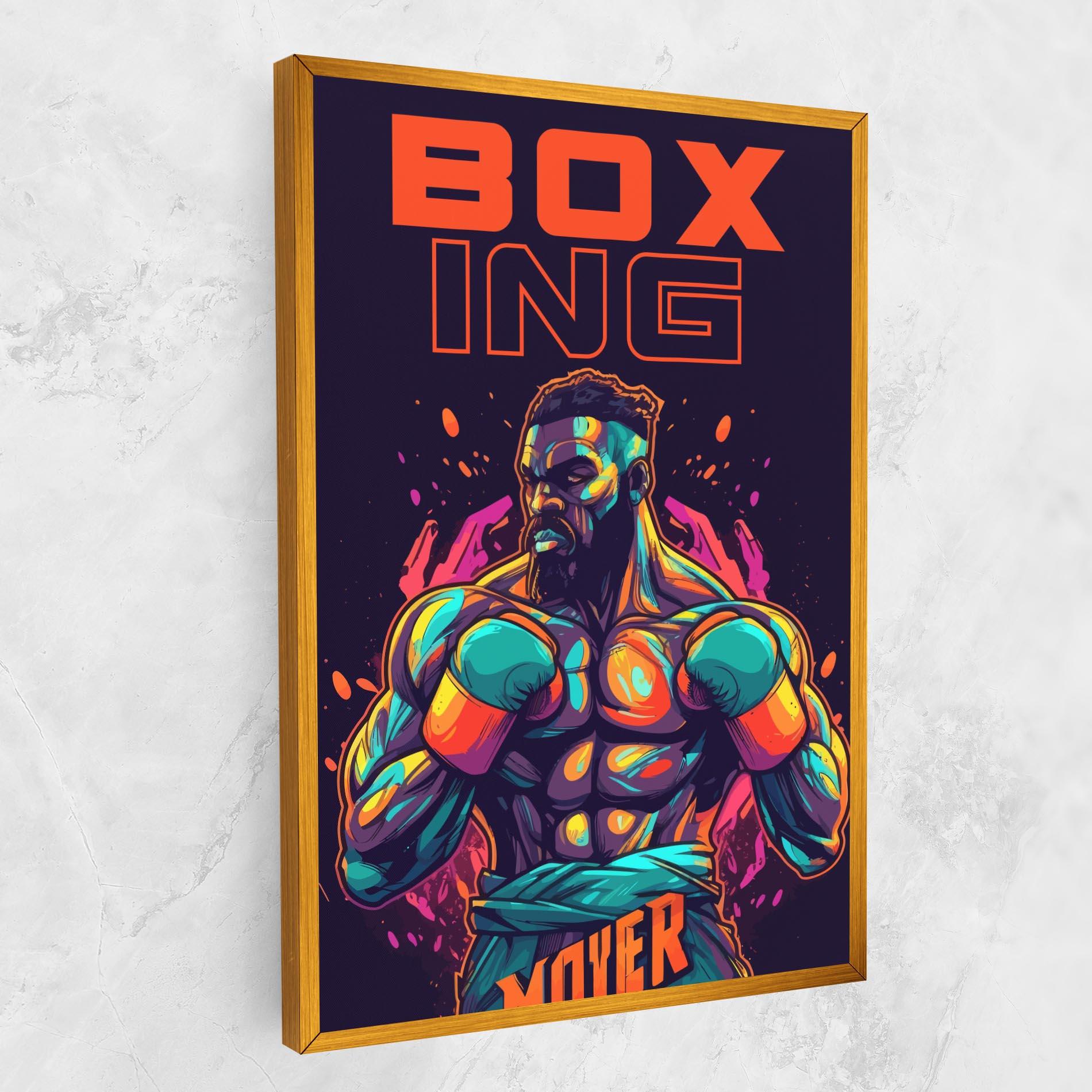 Vászonkép Box Ing mockup 1