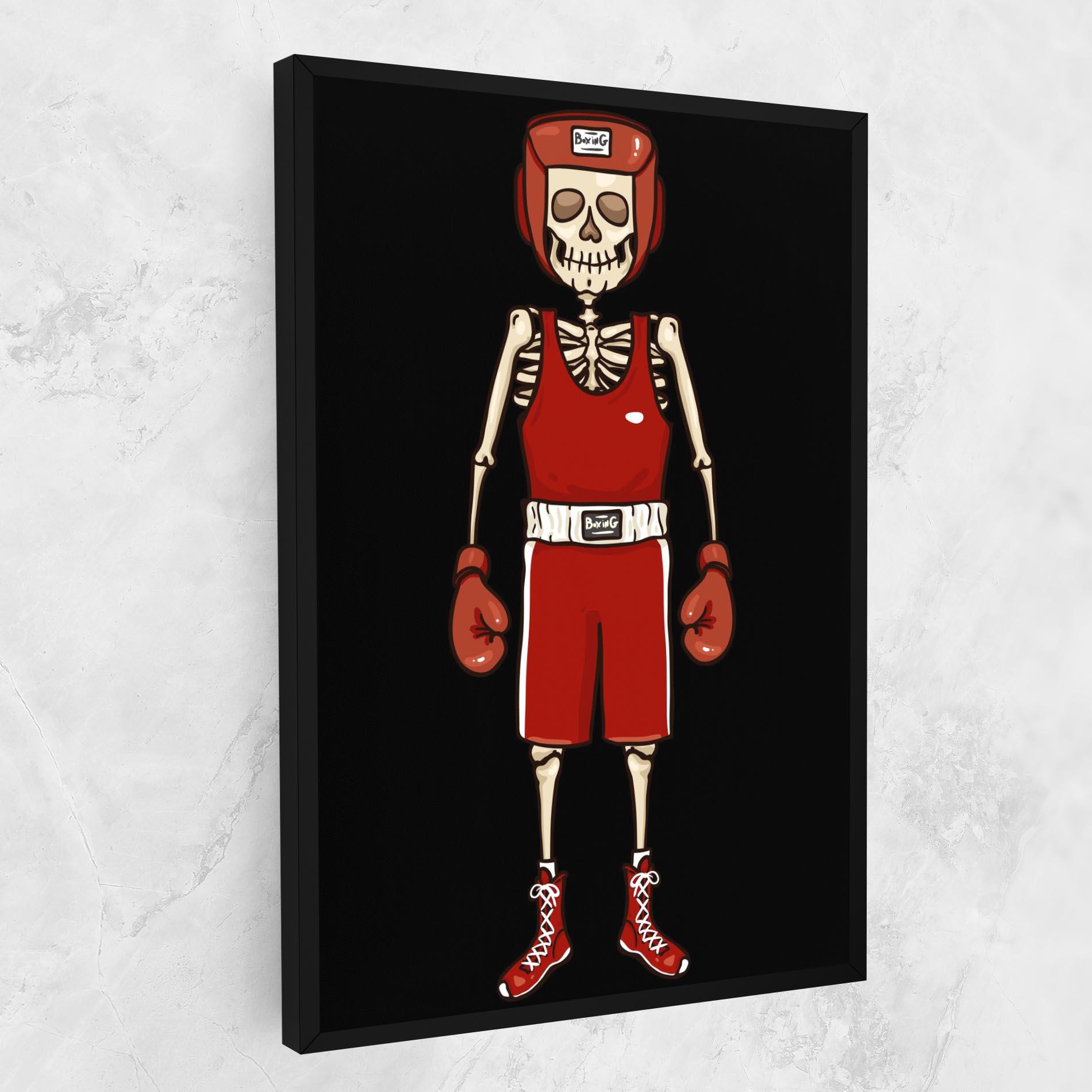 Vászonkép Bones Box mockup 1