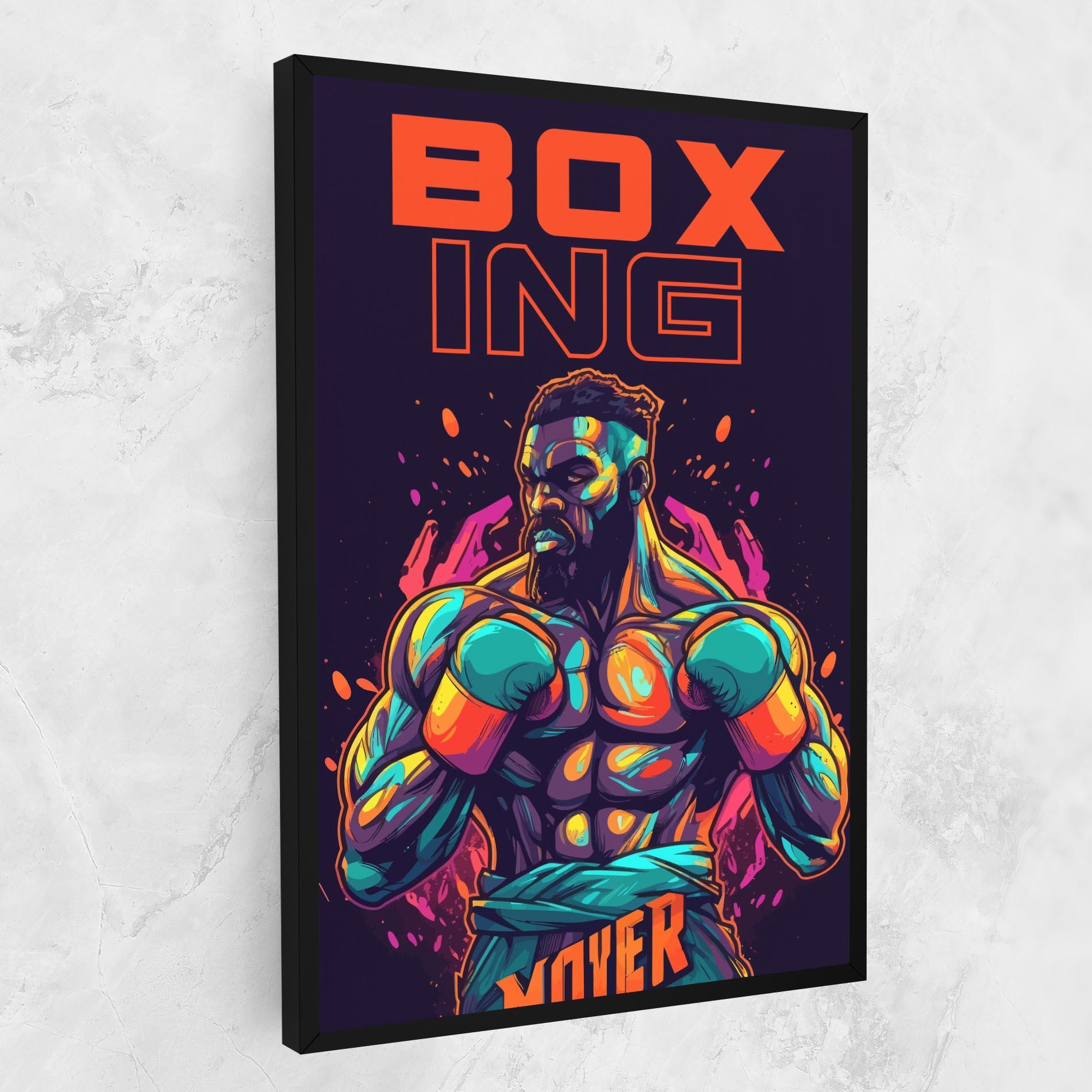 Vászonkép Box Ing mockup 1