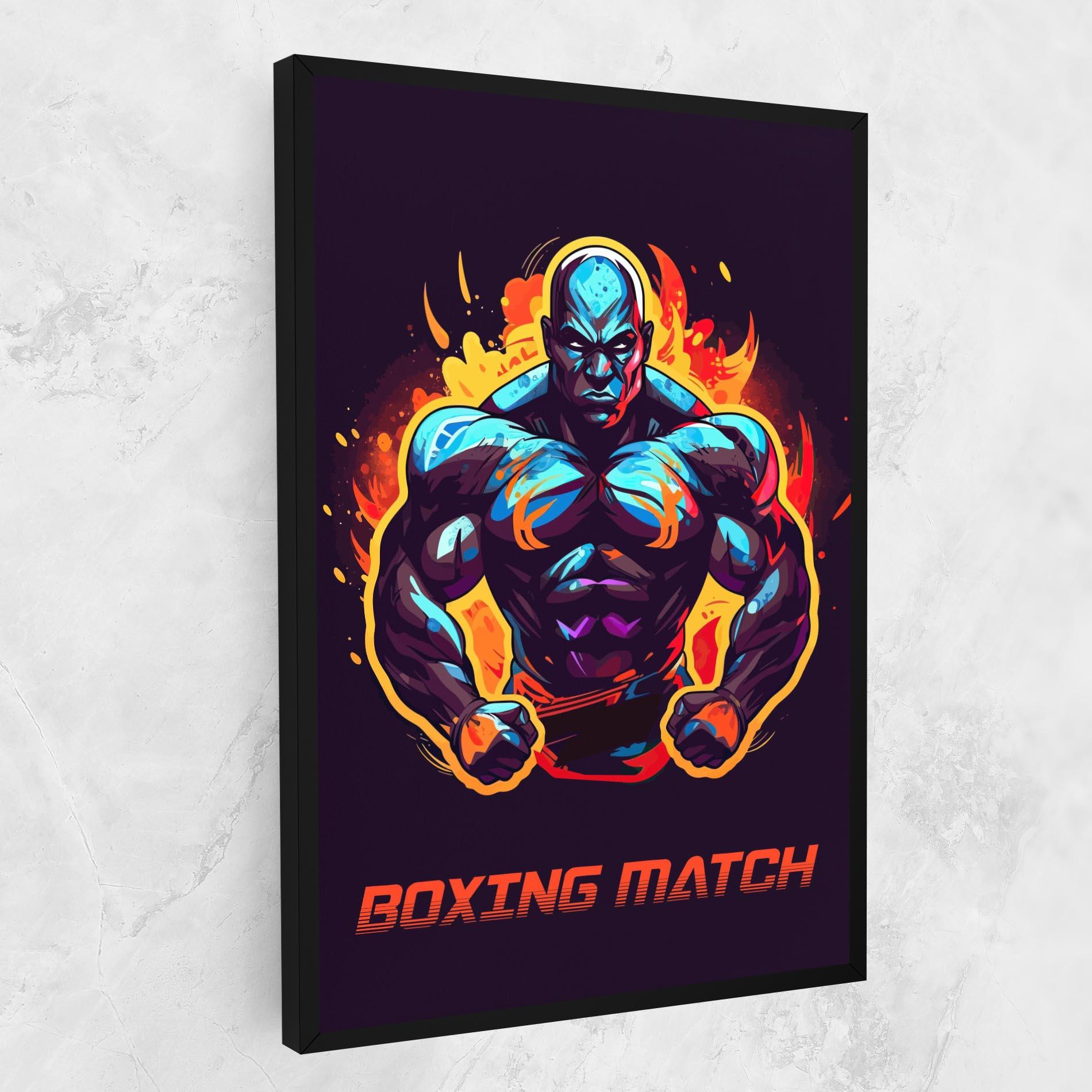 Vászonkép Boxing Strong Match mockup 1