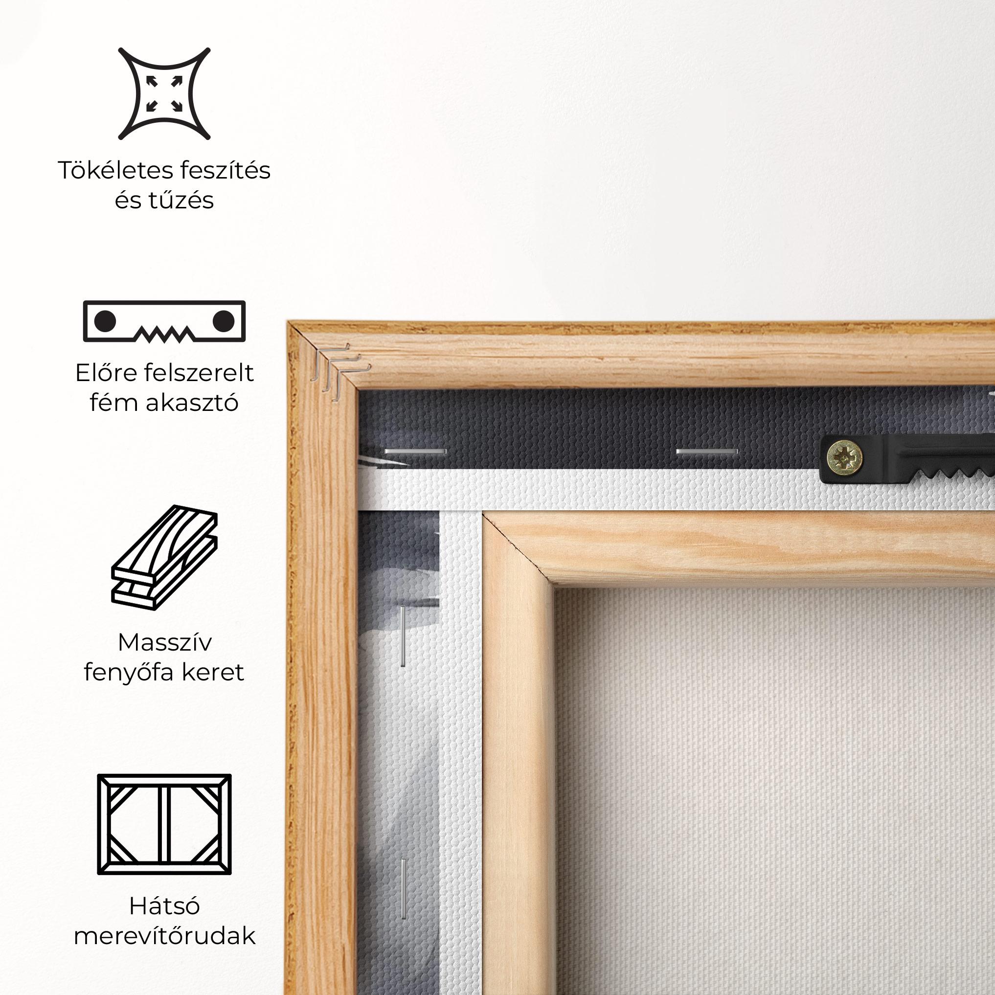 Vászonkép Black Box Glove mockup 5