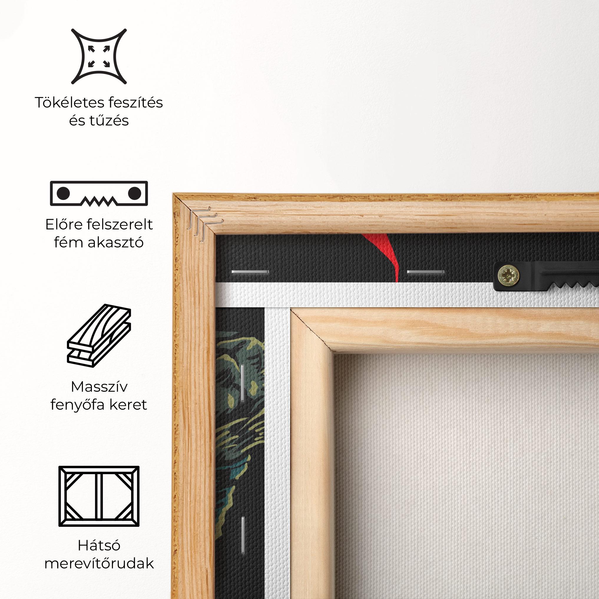 Vászonkép Gorilla Box Fighter mockup 5