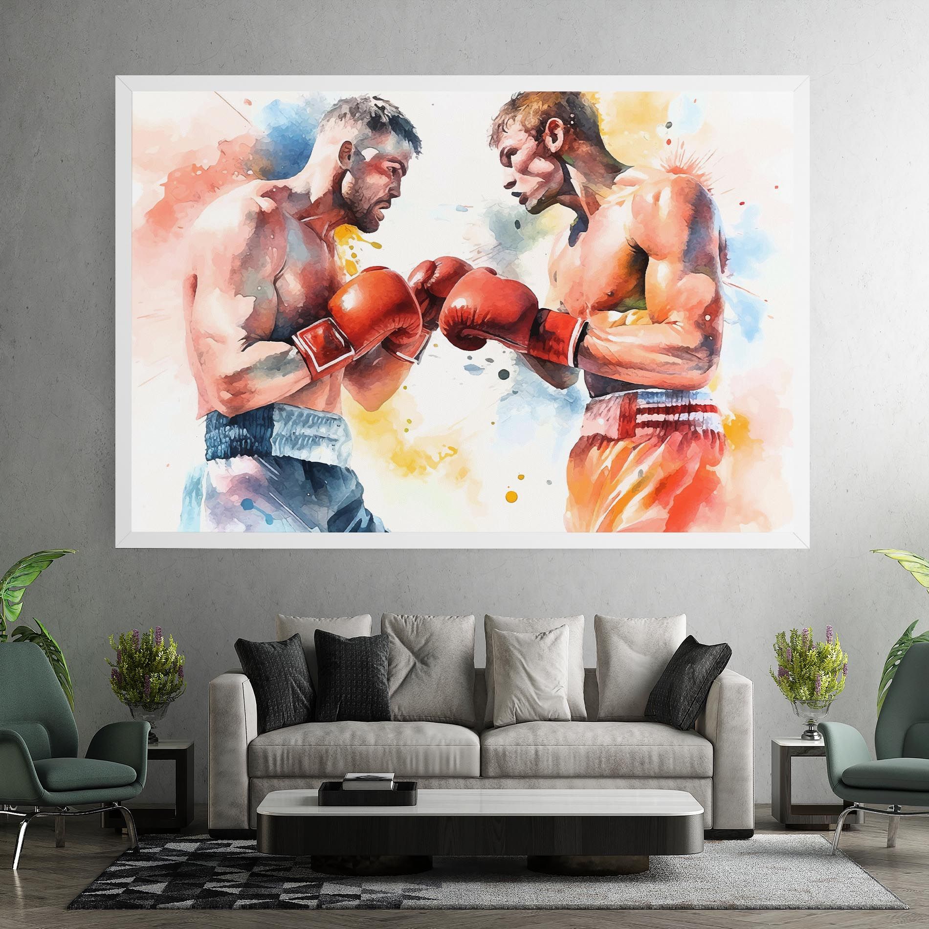 Boxing Match Art mockup 7