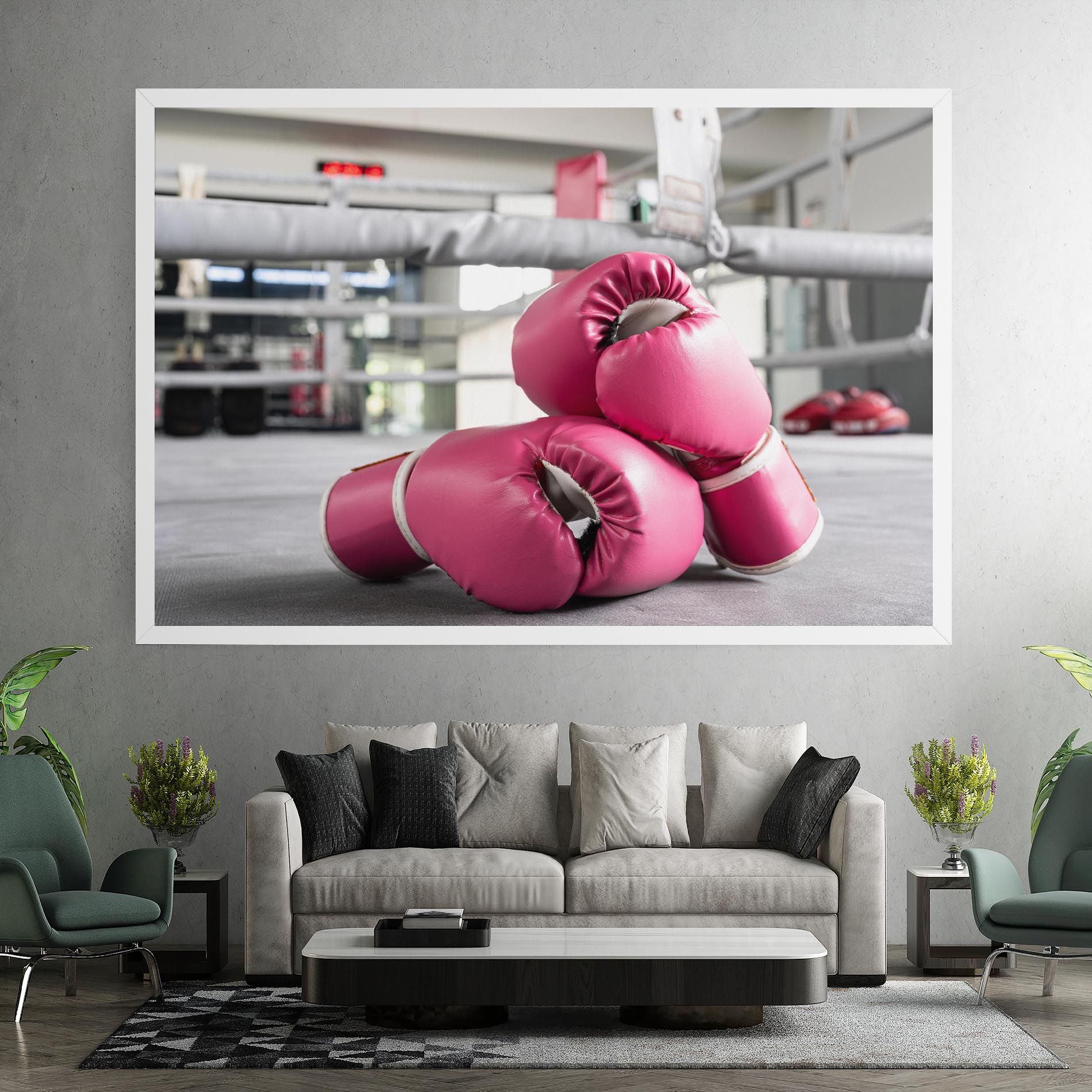 Pink Boxing Gloves mockup 7