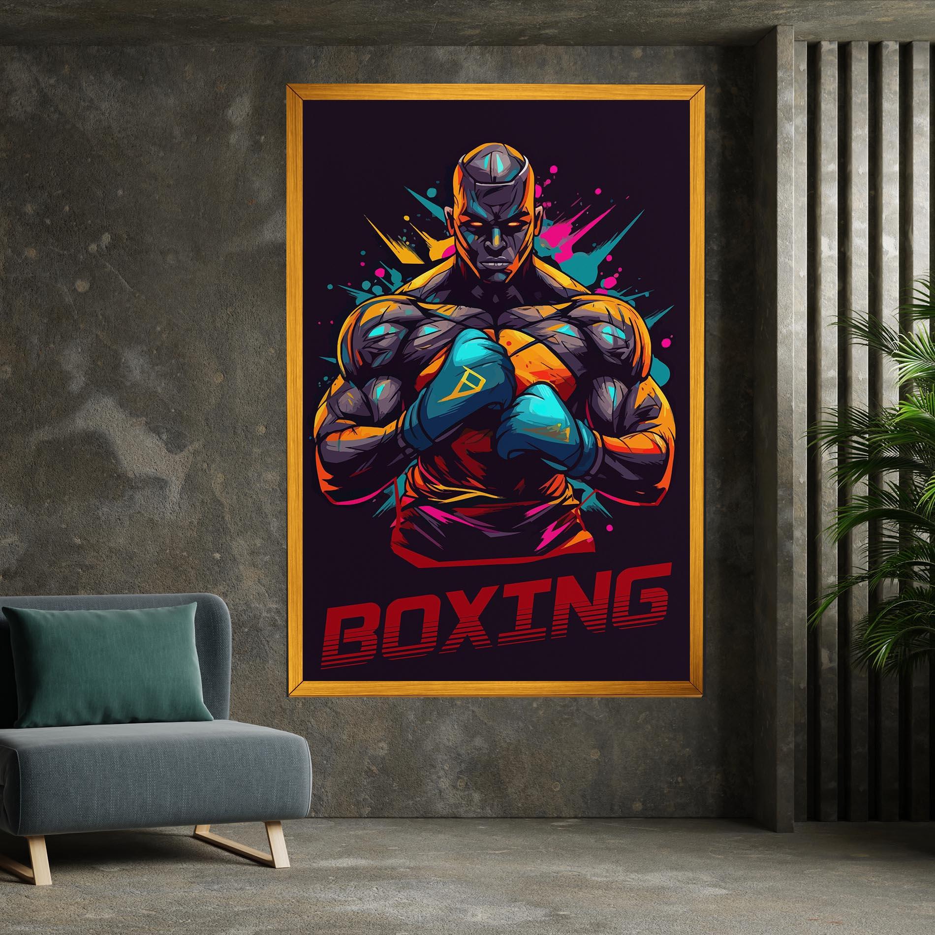 Vászonkép Boxing Strong mockup 7